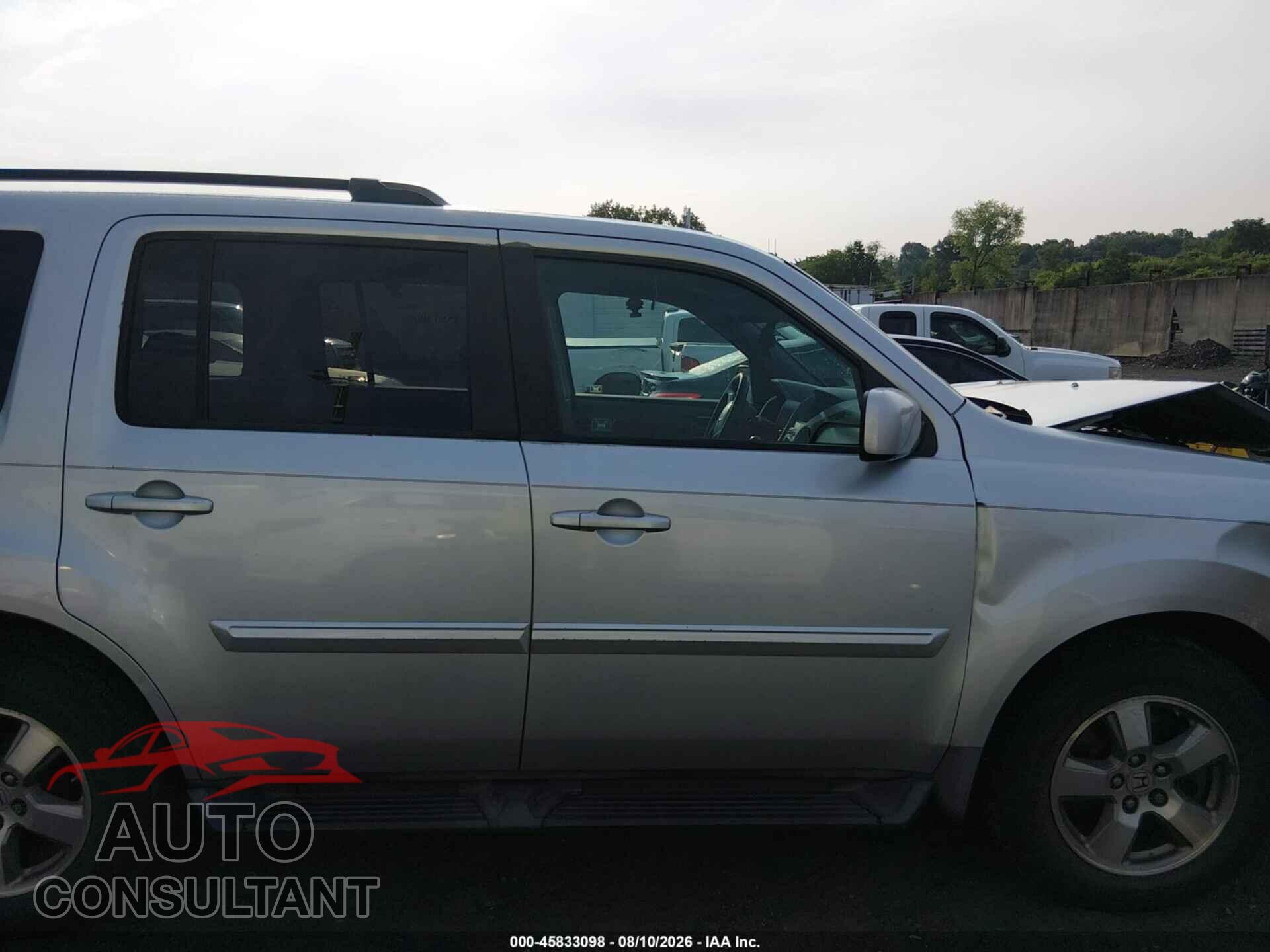HONDA PILOT 2009 - 5FNYF48439B026834