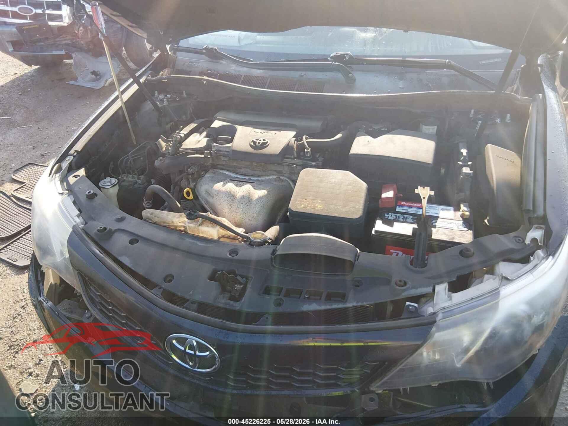 TOYOTA CAMRY 2012 - 4T1BF1FK7CU046875