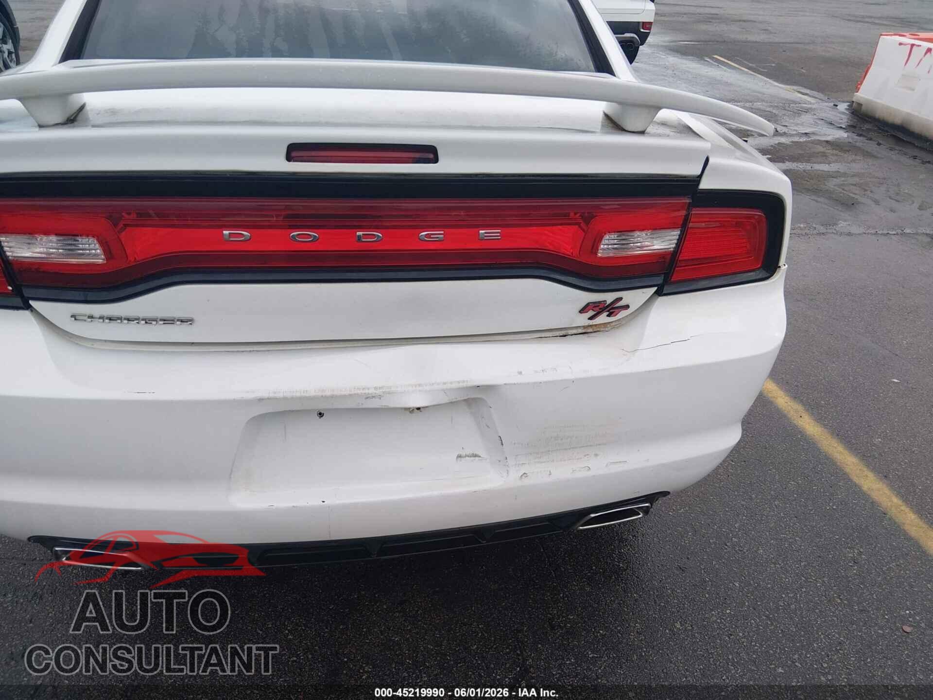 DODGE CHARGER 2012 - 2C3CDXCT6CH257345