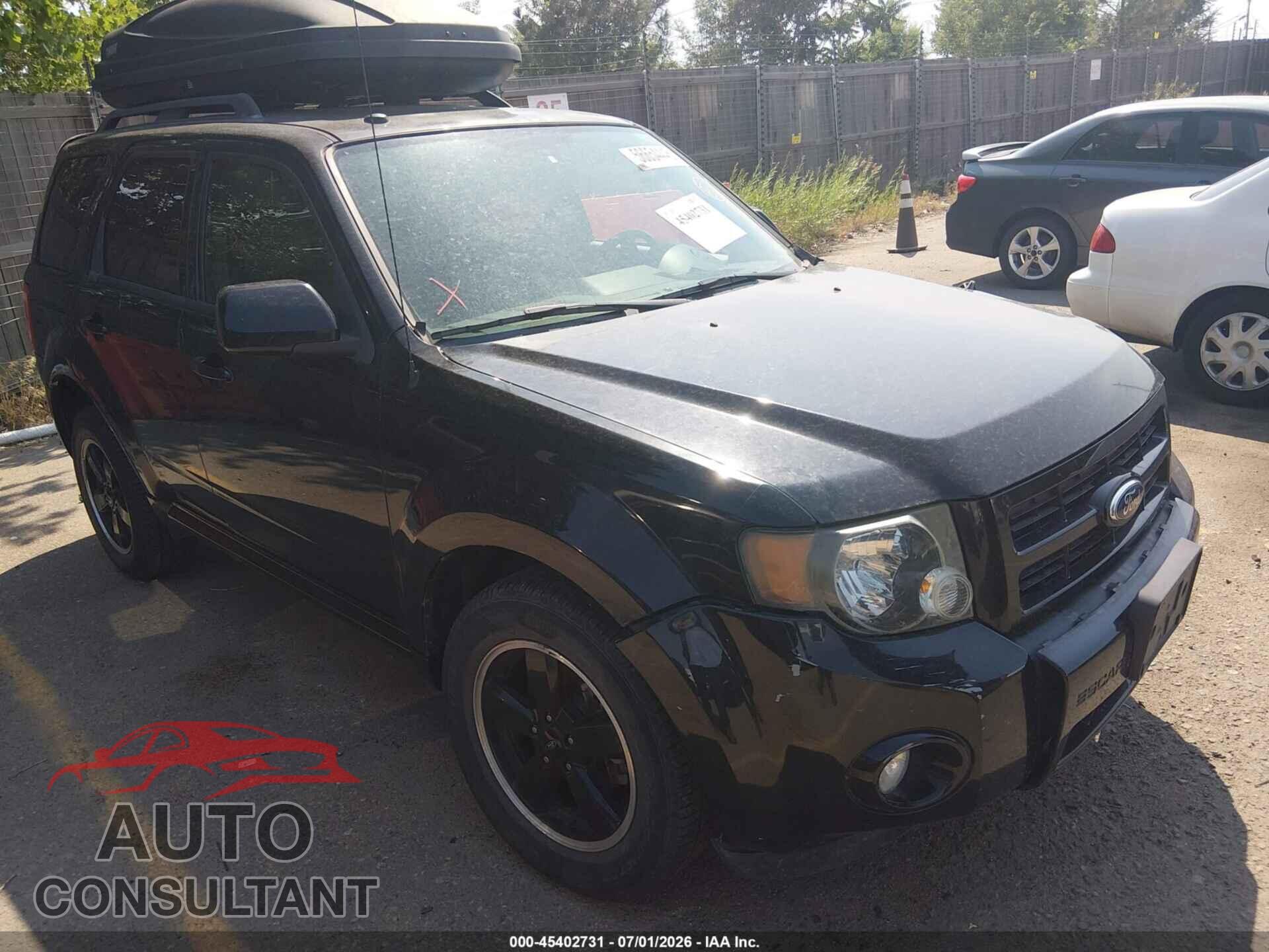 FORD ESCAPE 2012 - 1FMCU9DG5CKA75813