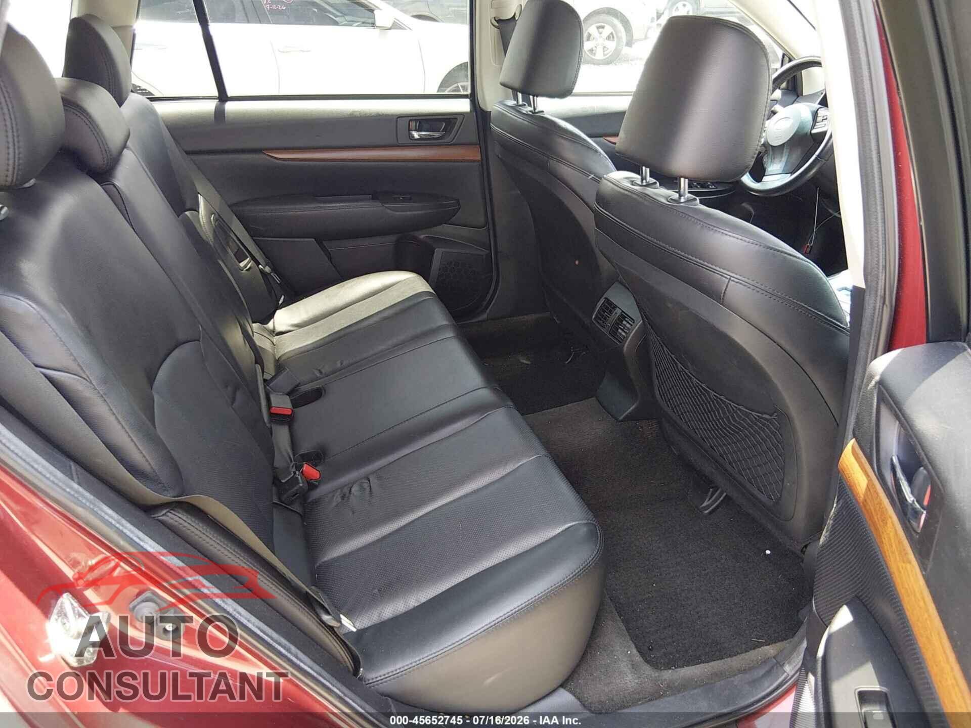 SUBARU OUTBACK 2014 - 4S4BRCLC4E3220782