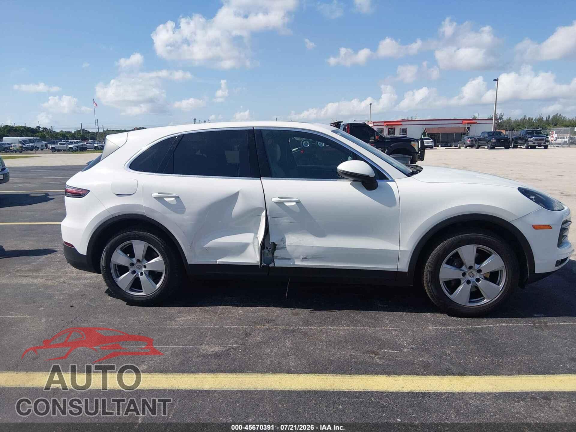 PORSCHE CAYENNE 2019 - WP1AA2AY2KDA05213