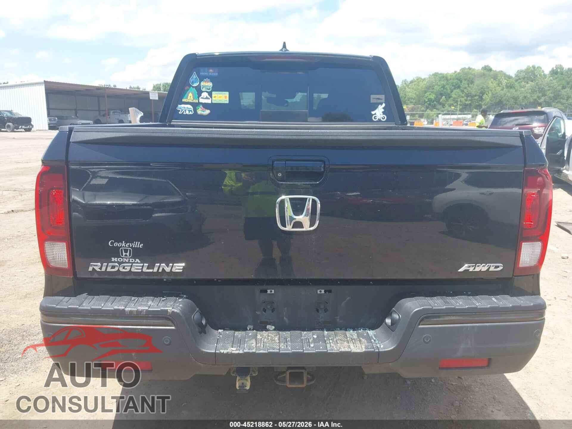 HONDA RIDGELINE 2018 - 5FPYK3F81JB016942