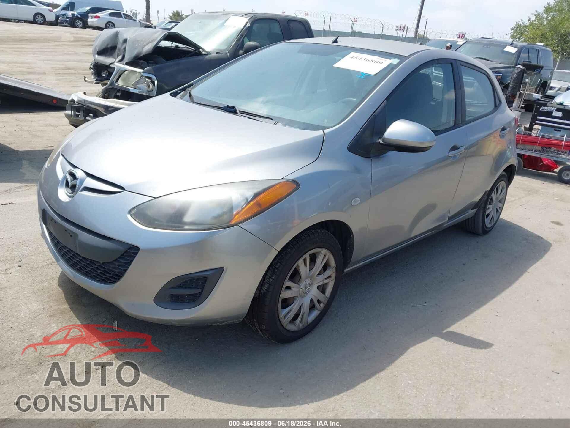 MAZDA MAZDA2 2011 - JM1DE1HYXB0123407