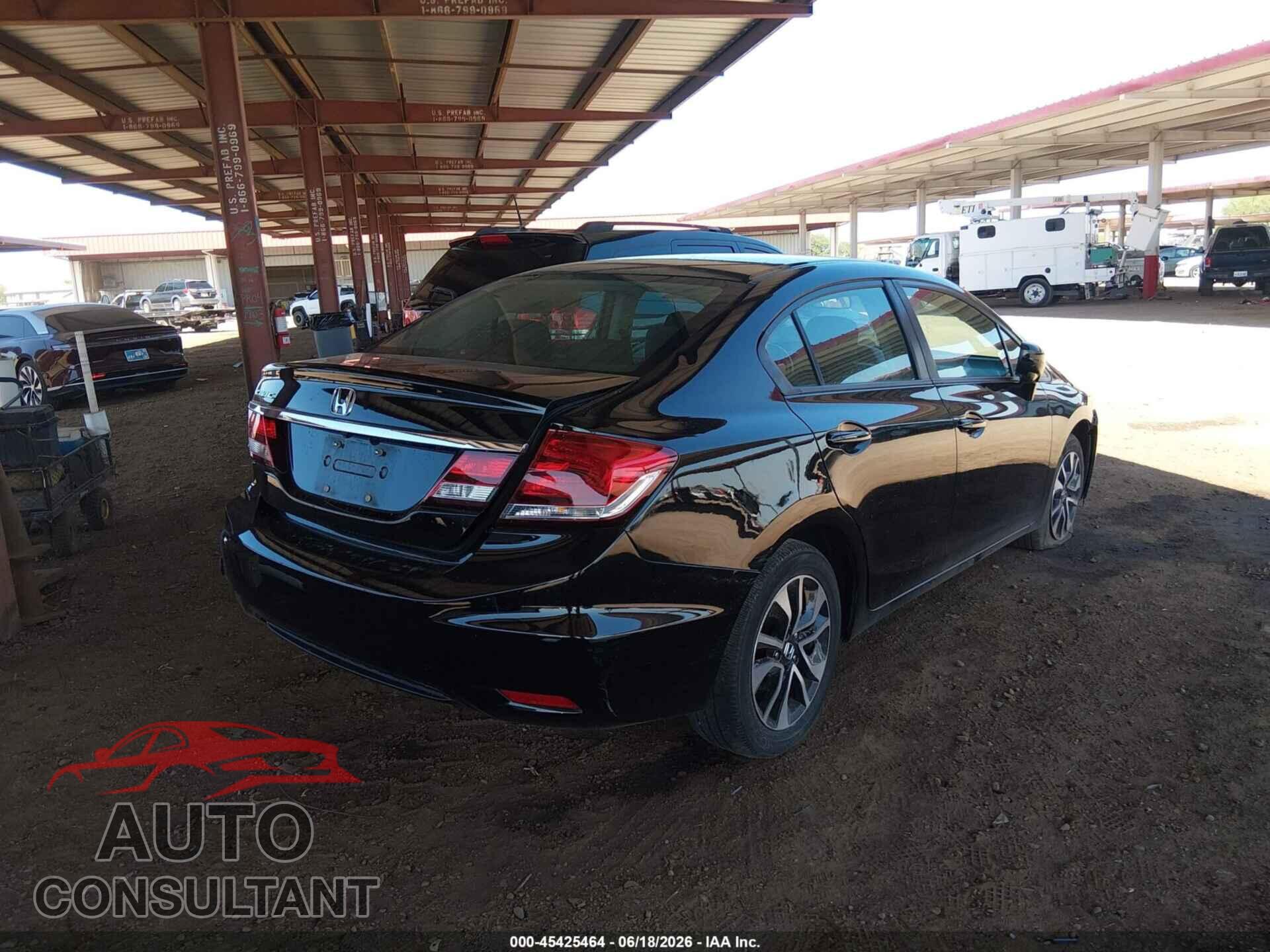 HONDA CIVIC 2015 - 19XFB2F88FE117435