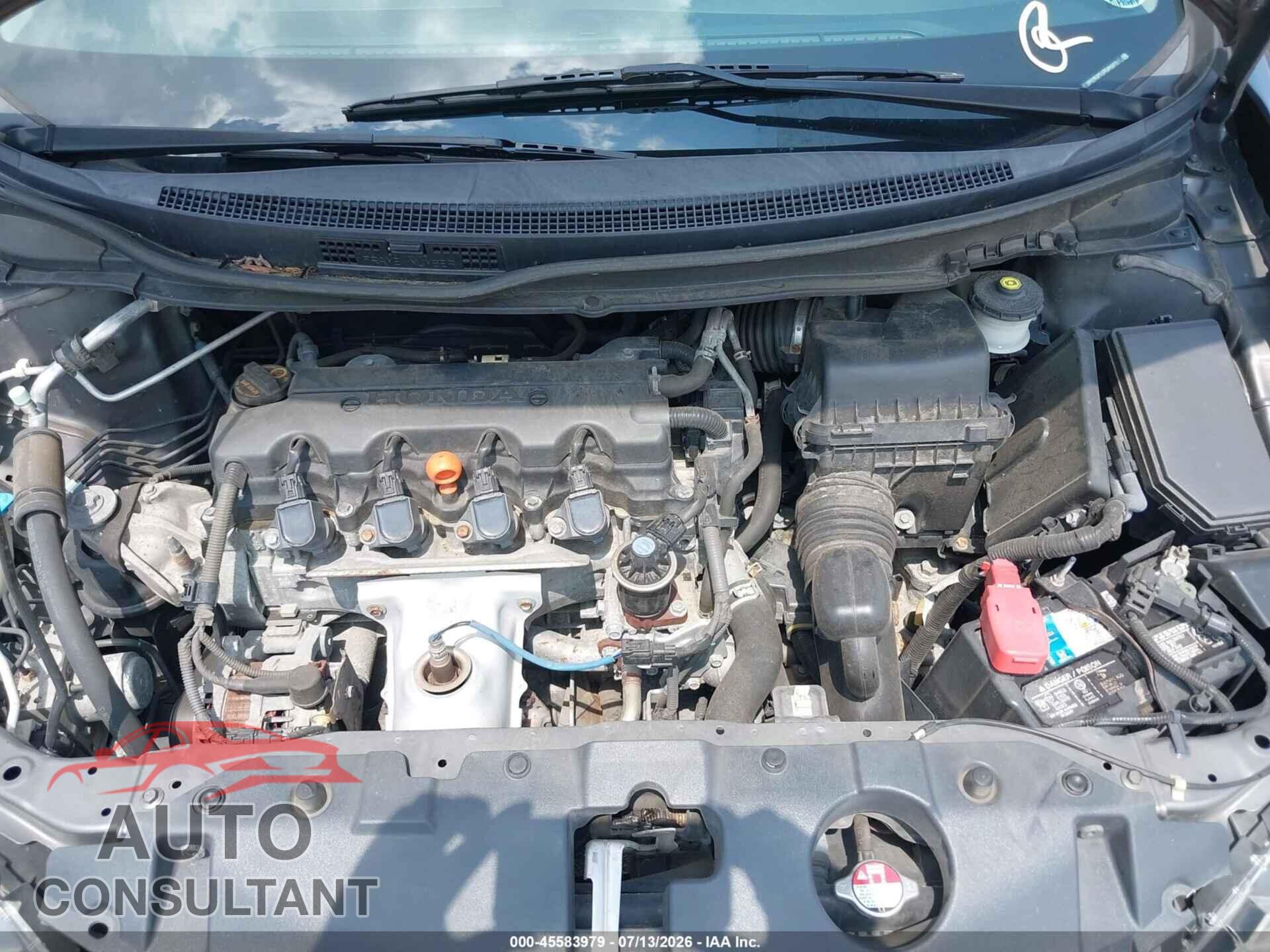 HONDA CIVIC 2013 - 19XFB2F51DE044217