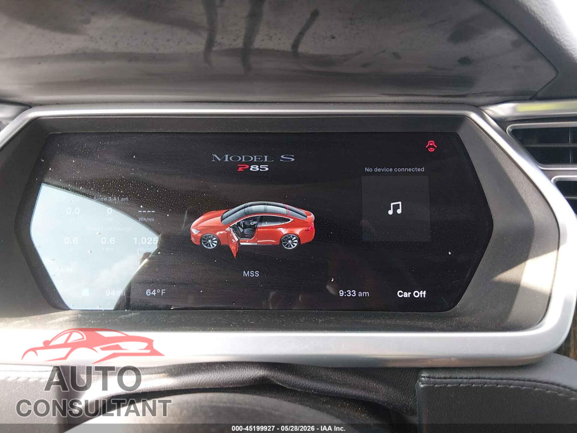 TESLA MODEL S 2013 - 5YJSA1DP4DFP24087