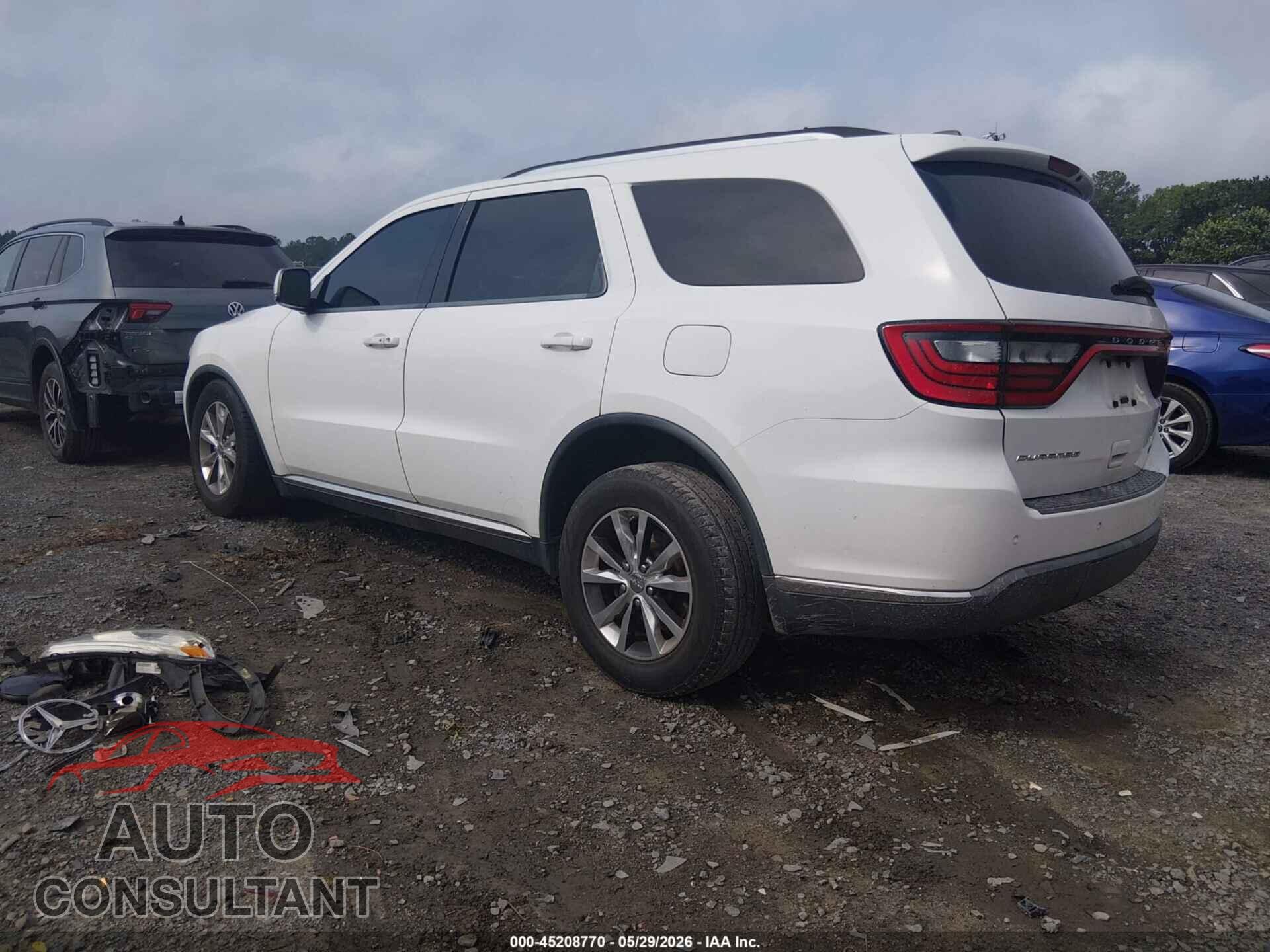 DODGE DURANGO 2015 - 1C4RDHDG9FC784316