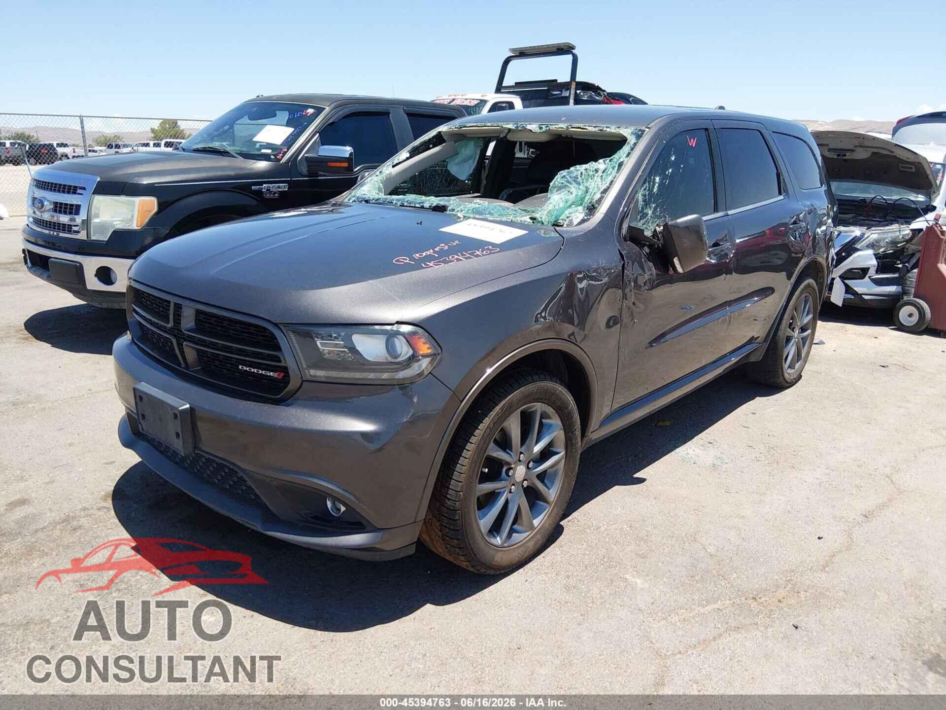 DODGE DURANGO 2017 - 1C4RDJDG7HC870492