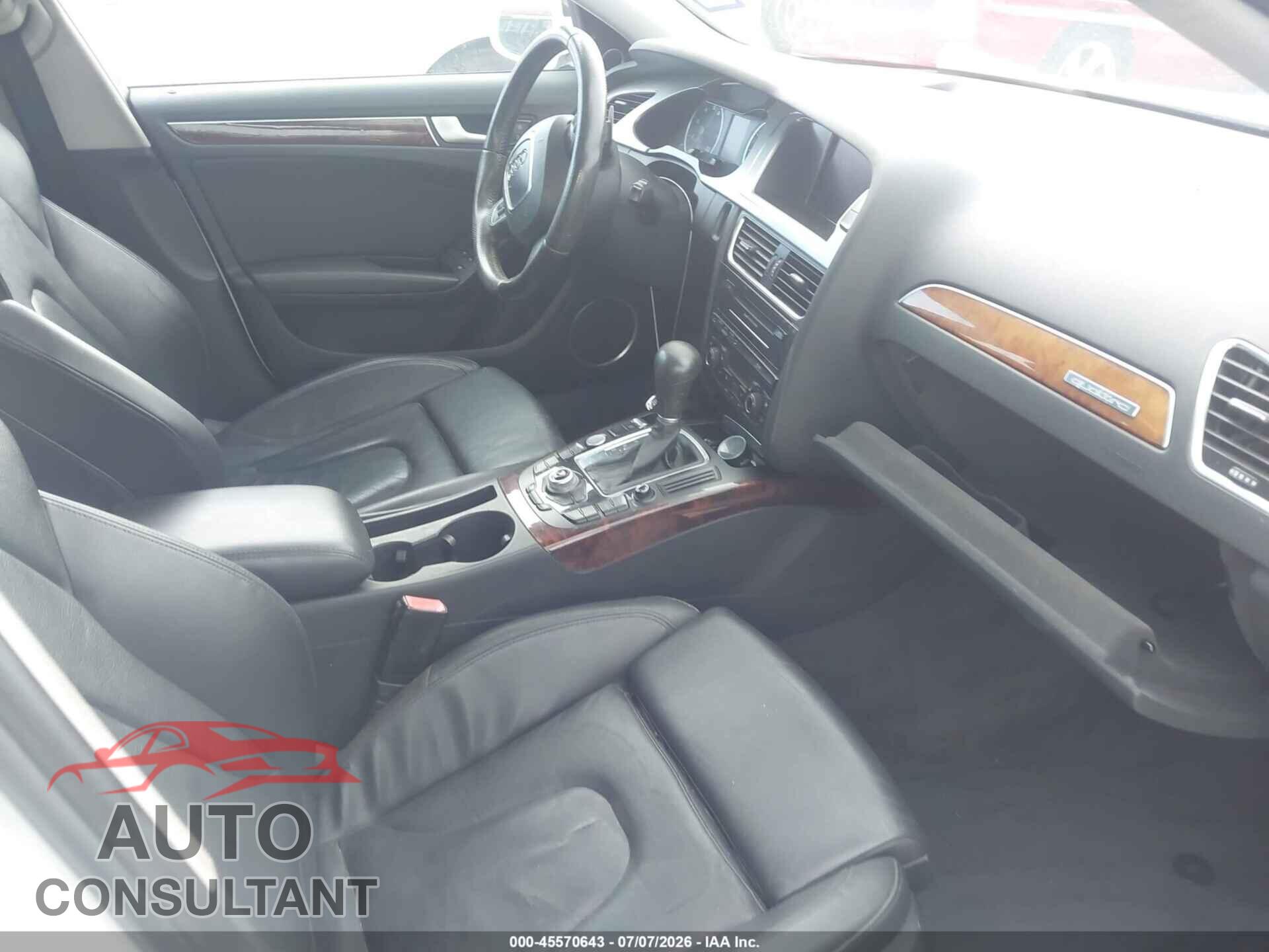 AUDI A4 2012 - WAU4FBFL0CA084488