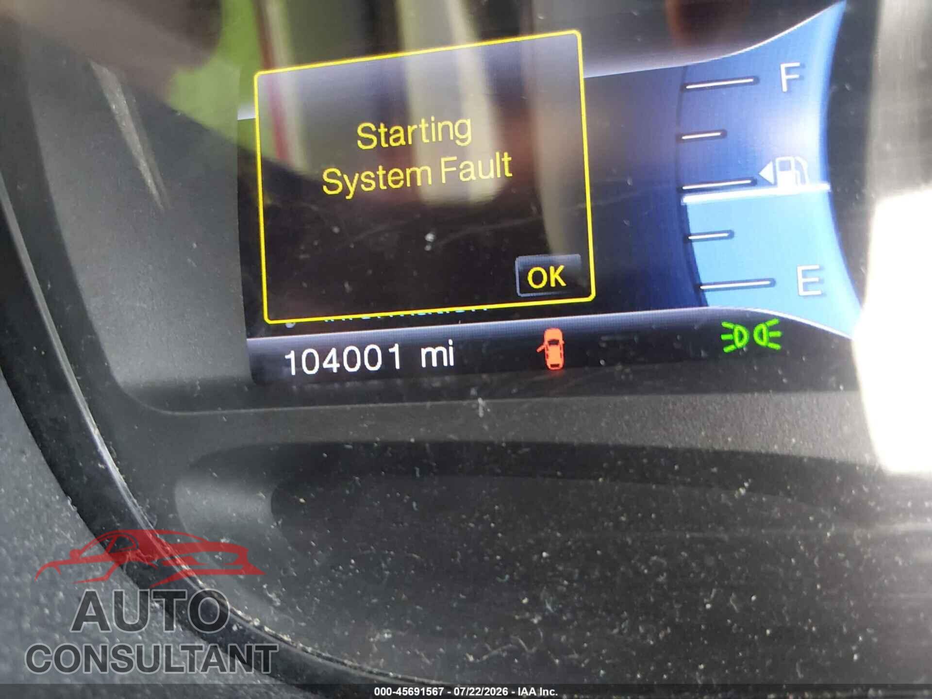 FORD EDGE 2013 - 2FMDK3JC4DBE11617