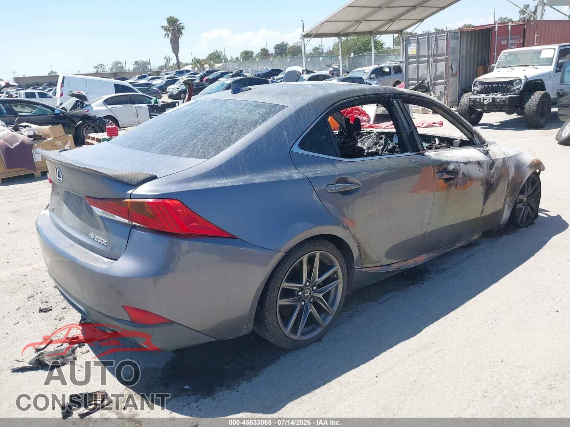LEXUS IS 200T 2017 - JTHBA1D21H5056579