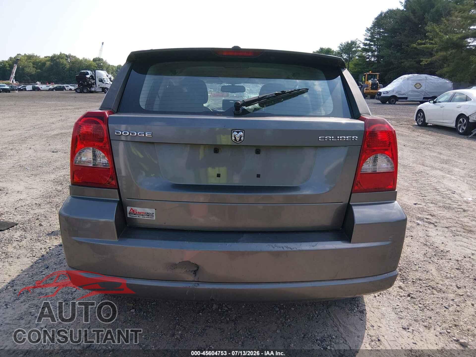 DODGE CALIBER 2012 - 1C3CDWDA0CD535788