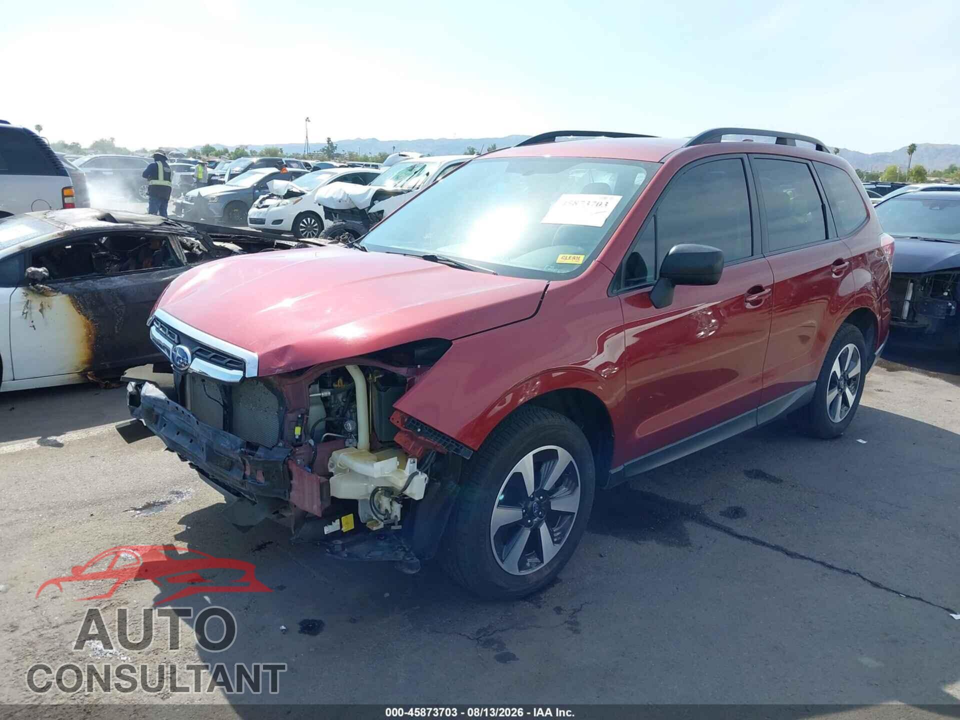 SUBARU FORESTER 2017 - JF2SJABC2HH557753