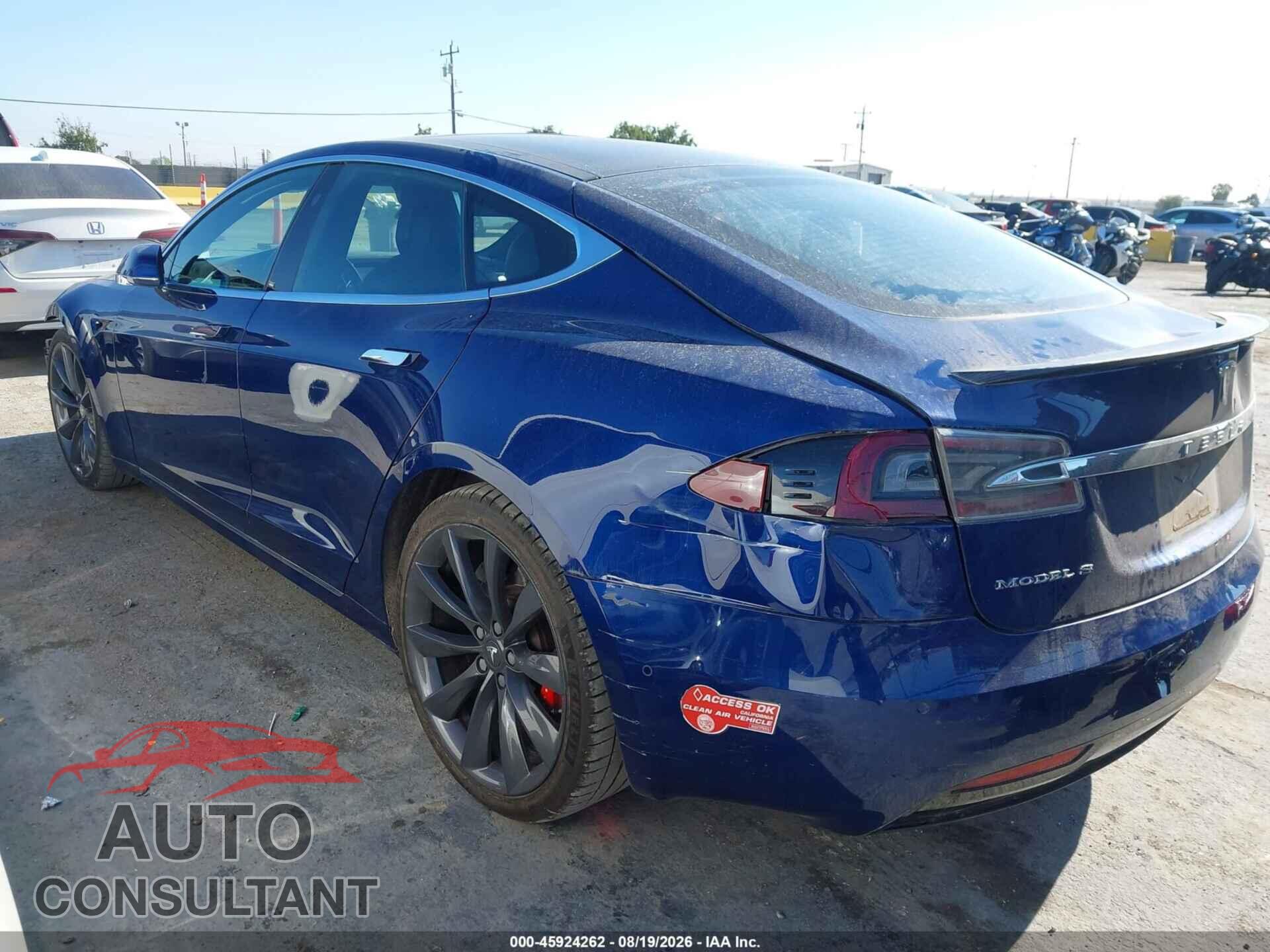 TESLA MODEL S 2017 - 5YJSA1E40HF186241