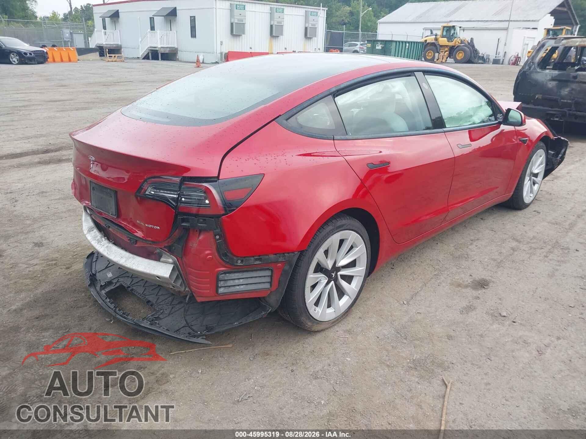 TESLA MODEL 3 2021 - 5YJ3E1EB4MF924916