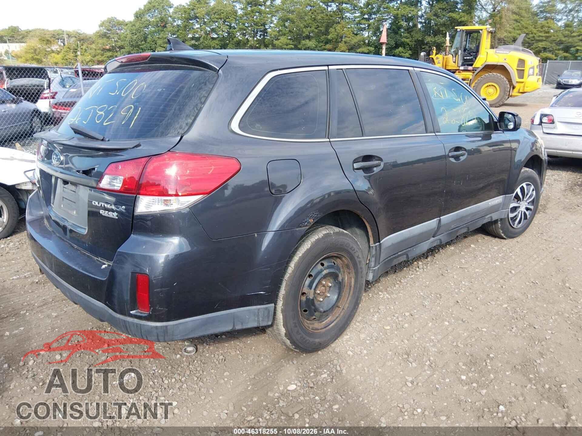 SUBARU OUTBACK 2010 - 4S4BRBAC8A1319222