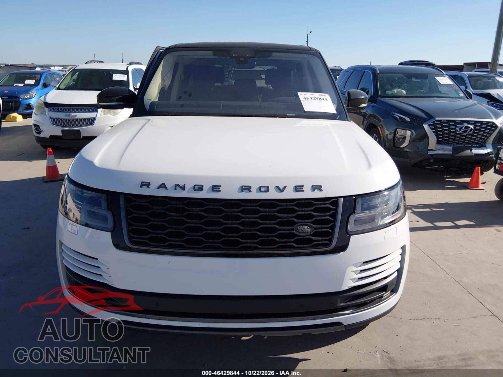 LAND ROVER RANGE ROVER 2020 - SALGS2SE9LA590221