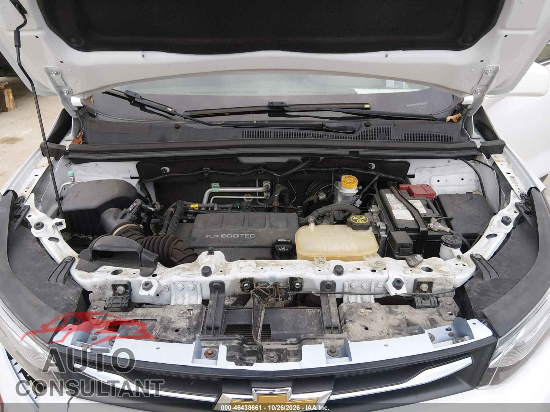 CHEVROLET TRAX 2019 - 3GNCJPSB3KL224572