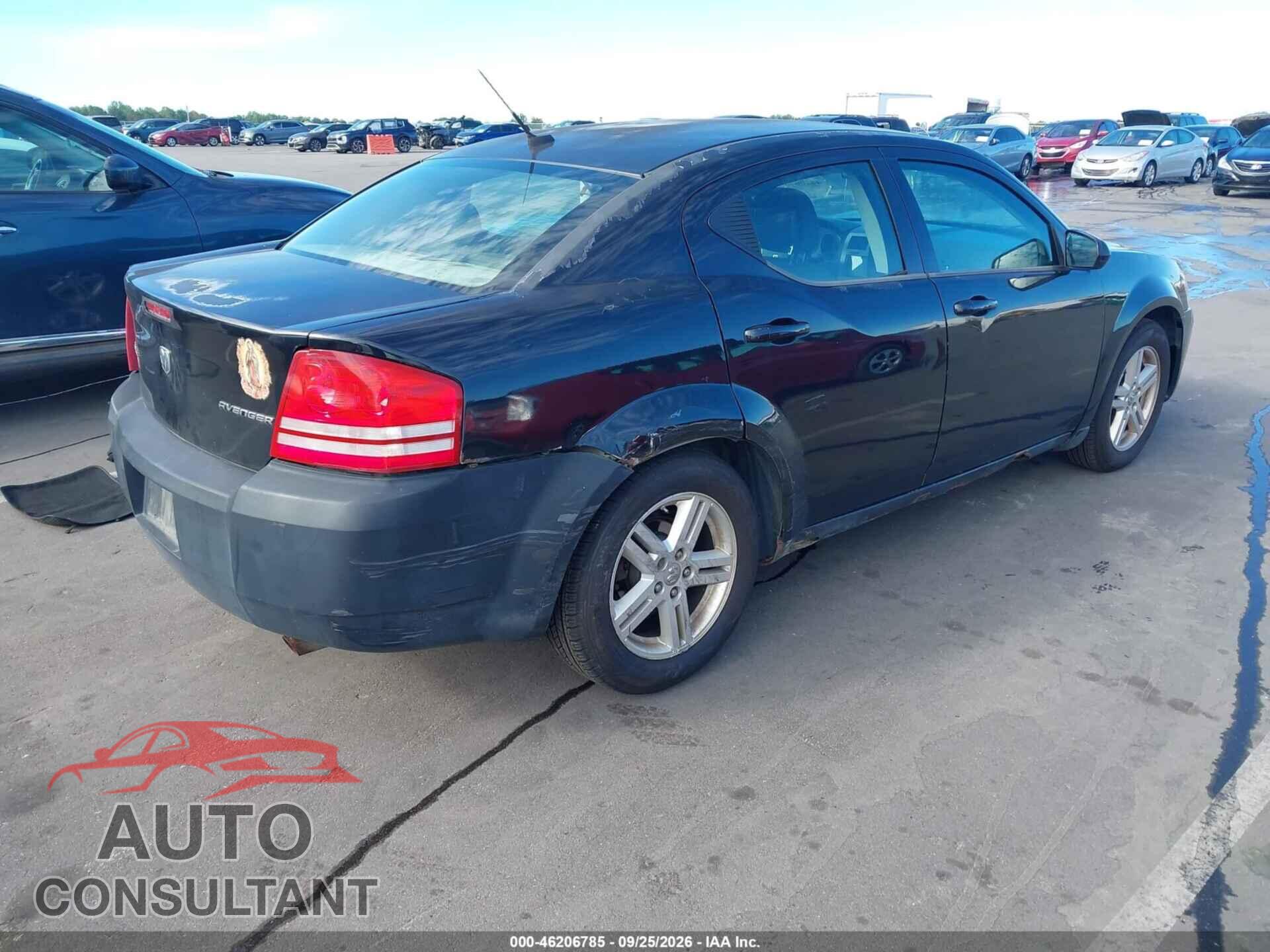 DODGE AVENGER 2010 - 1B3CC1FB7AN229199