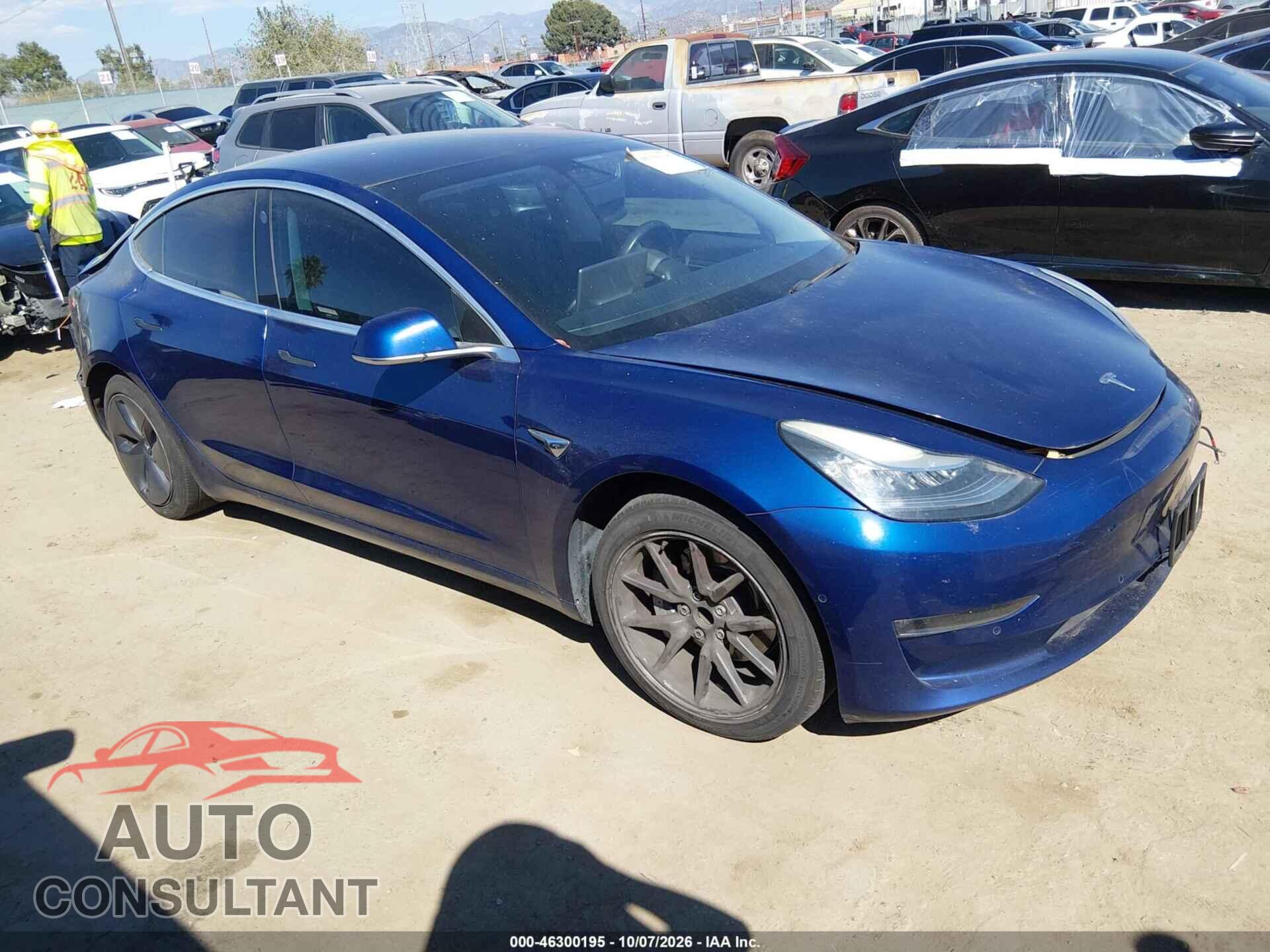 TESLA MODEL 3 2019 - 5YJ3E1EA1KF190451