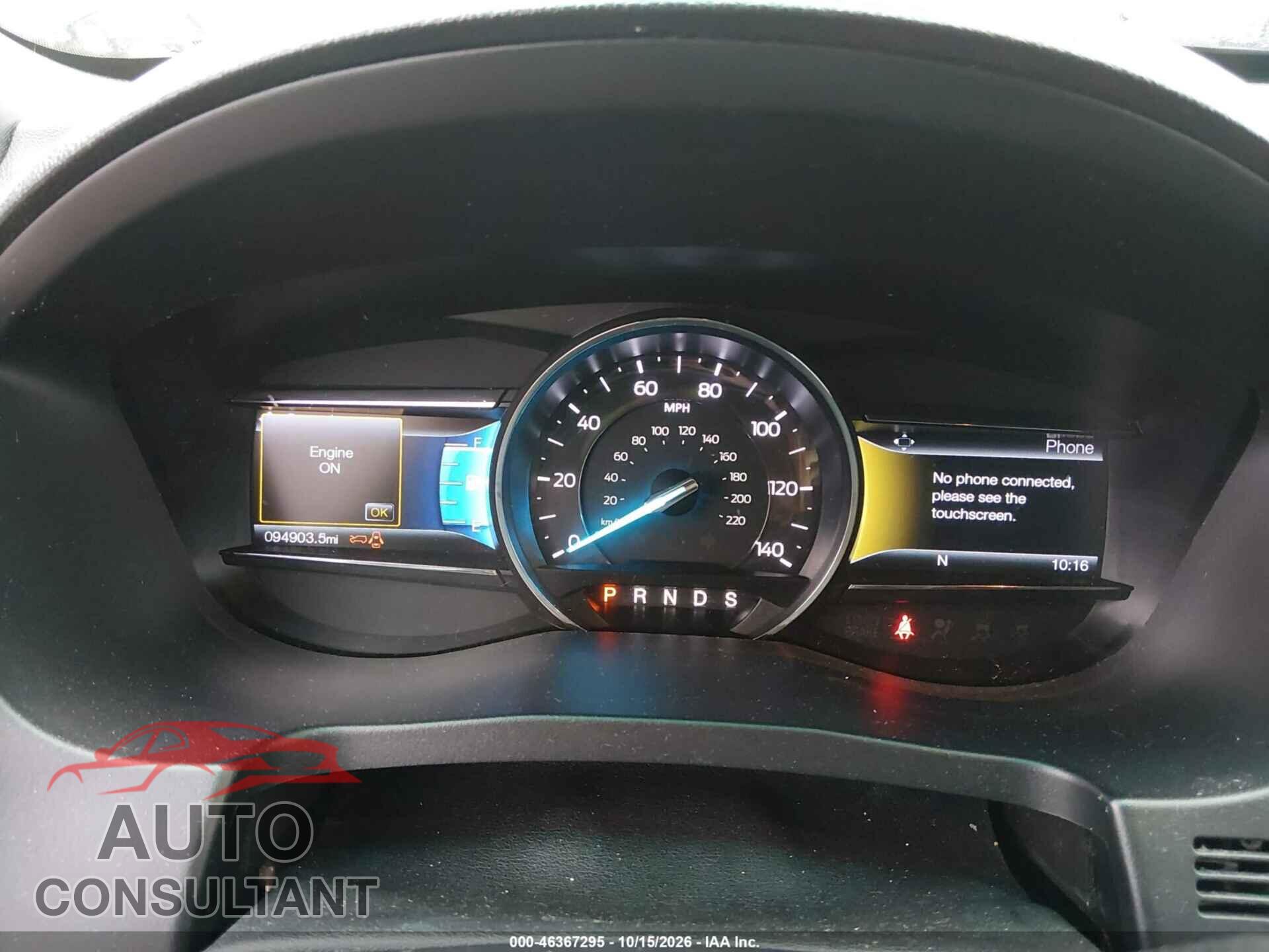 FORD EXPLORER 2017 - 1FM5K7FH8HGA16290