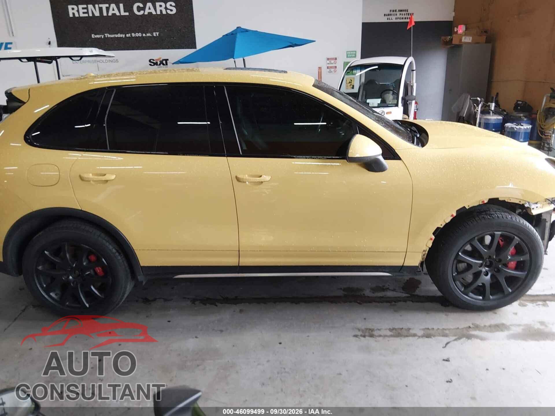 PORSCHE CAYENNE 2011 - WP1AC2A21BLA82845