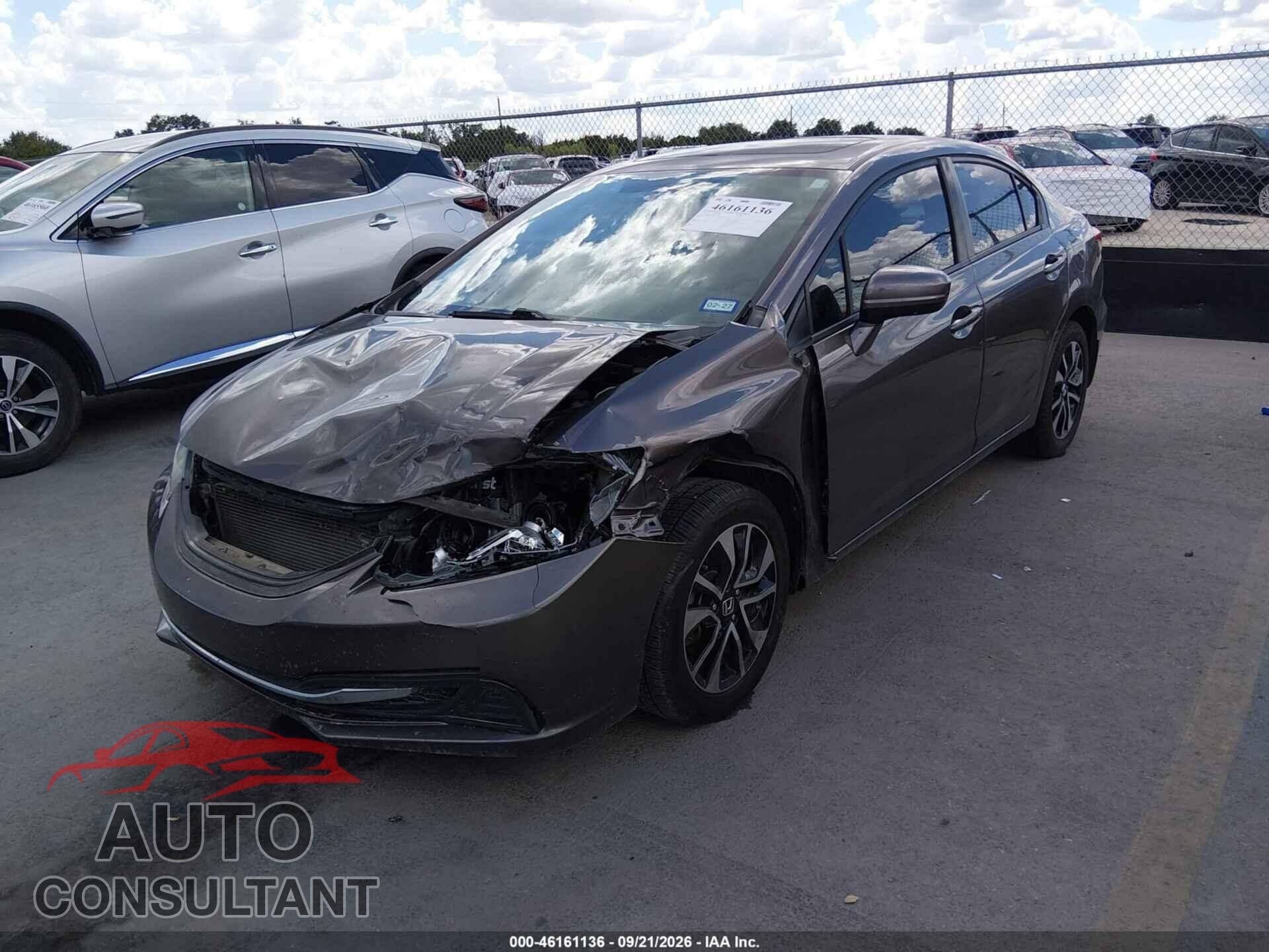 HONDA CIVIC 2015 - 19XFB2F82FE101182