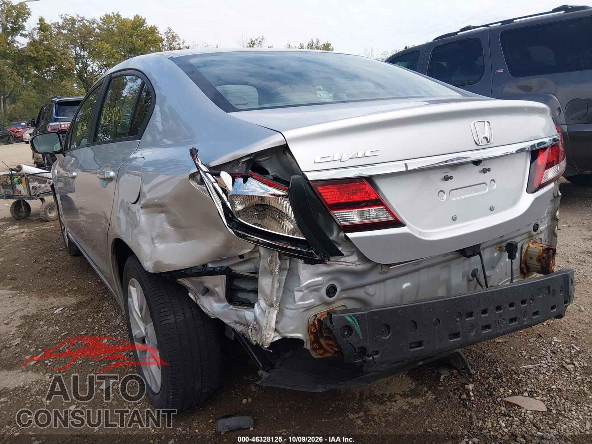 HONDA CIVIC 2014 - 2HGFB2F86EH526375