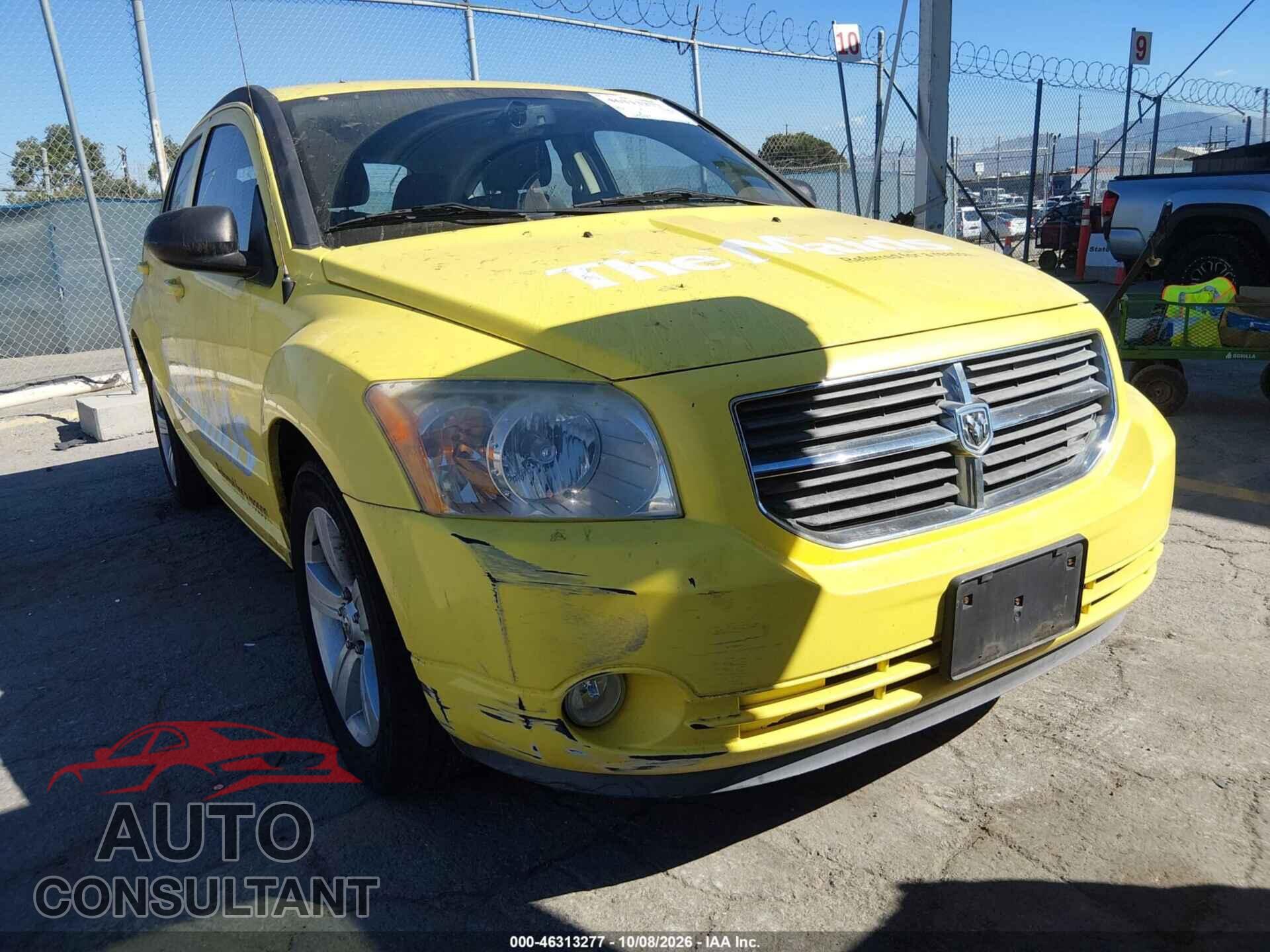 DODGE CALIBER 2011 - 1B3CB3HAXBD168571