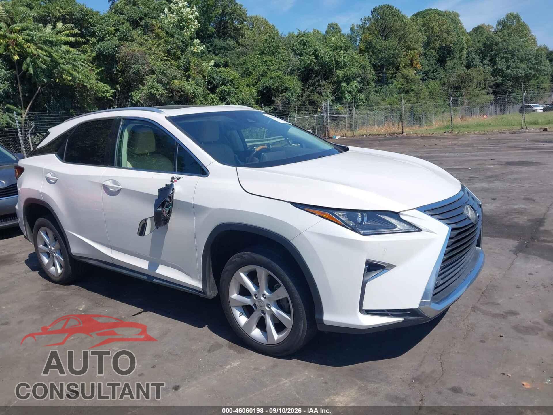LEXUS RX 350 2017 - 2T2ZZMCA9HC050157