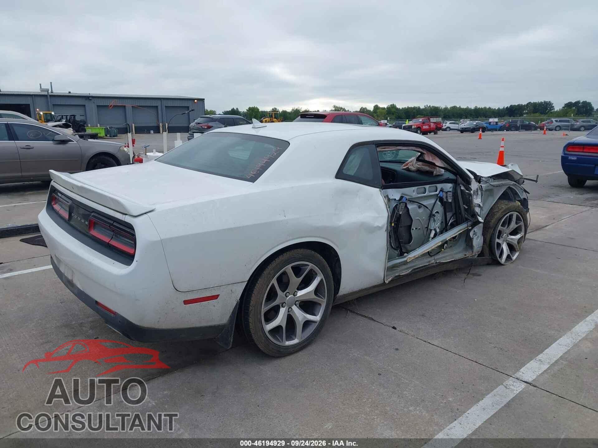 DODGE CHALLENGER 2016 - 2C3CDZAG0GH250382