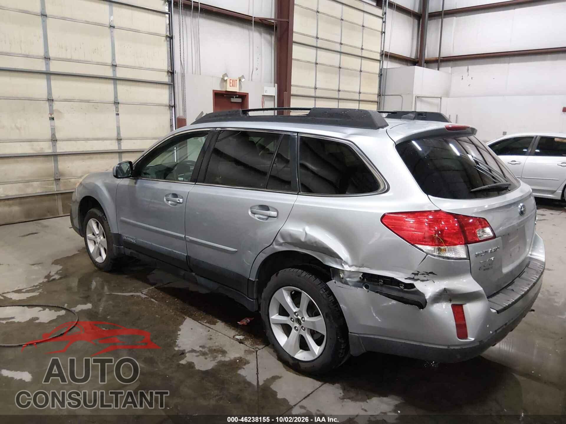 SUBARU OUTBACK 2013 - 4S4BRBPC1D3205952