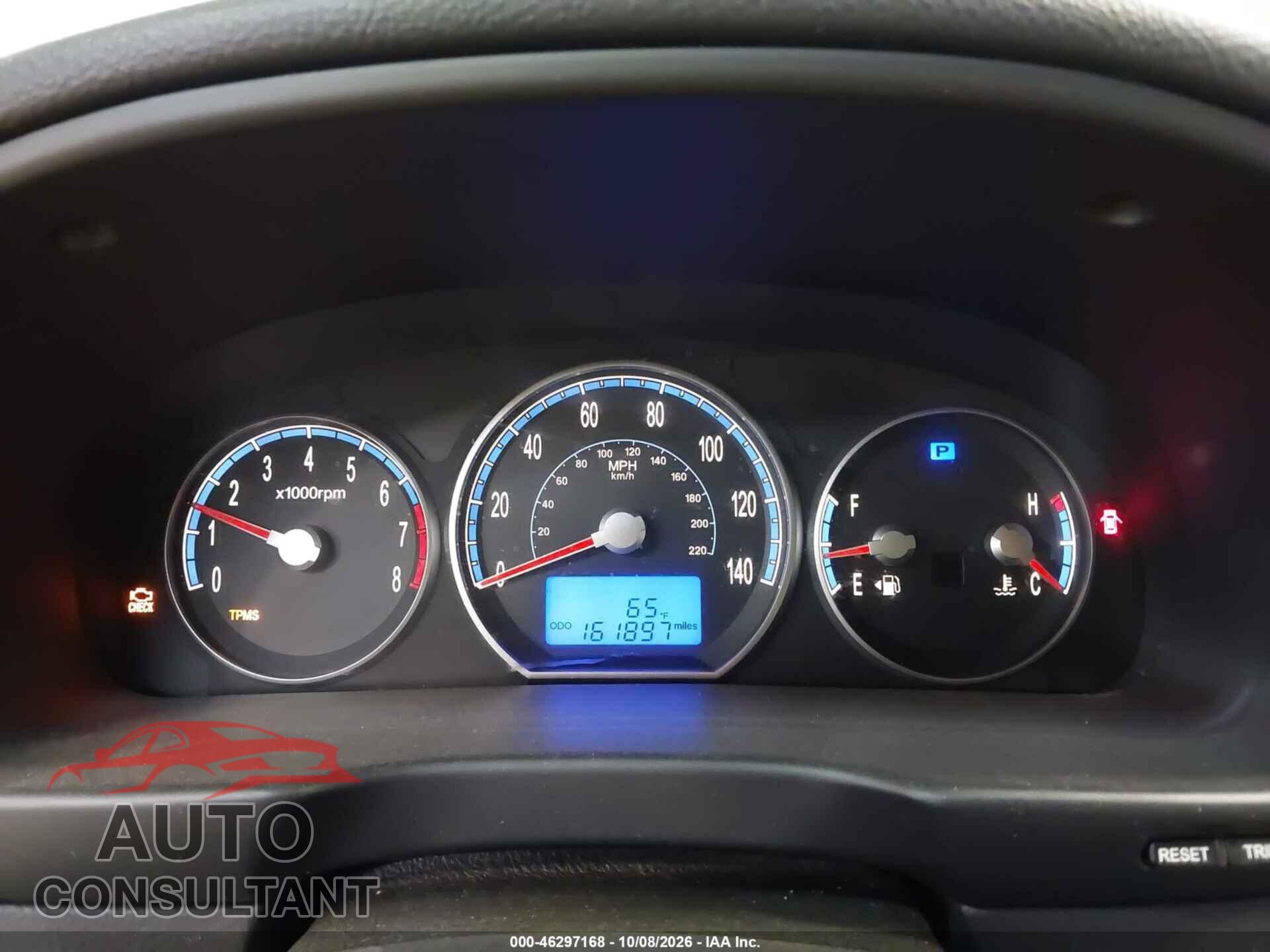 HYUNDAI SANTA FE 2009 - 5NMSG73D29H296437