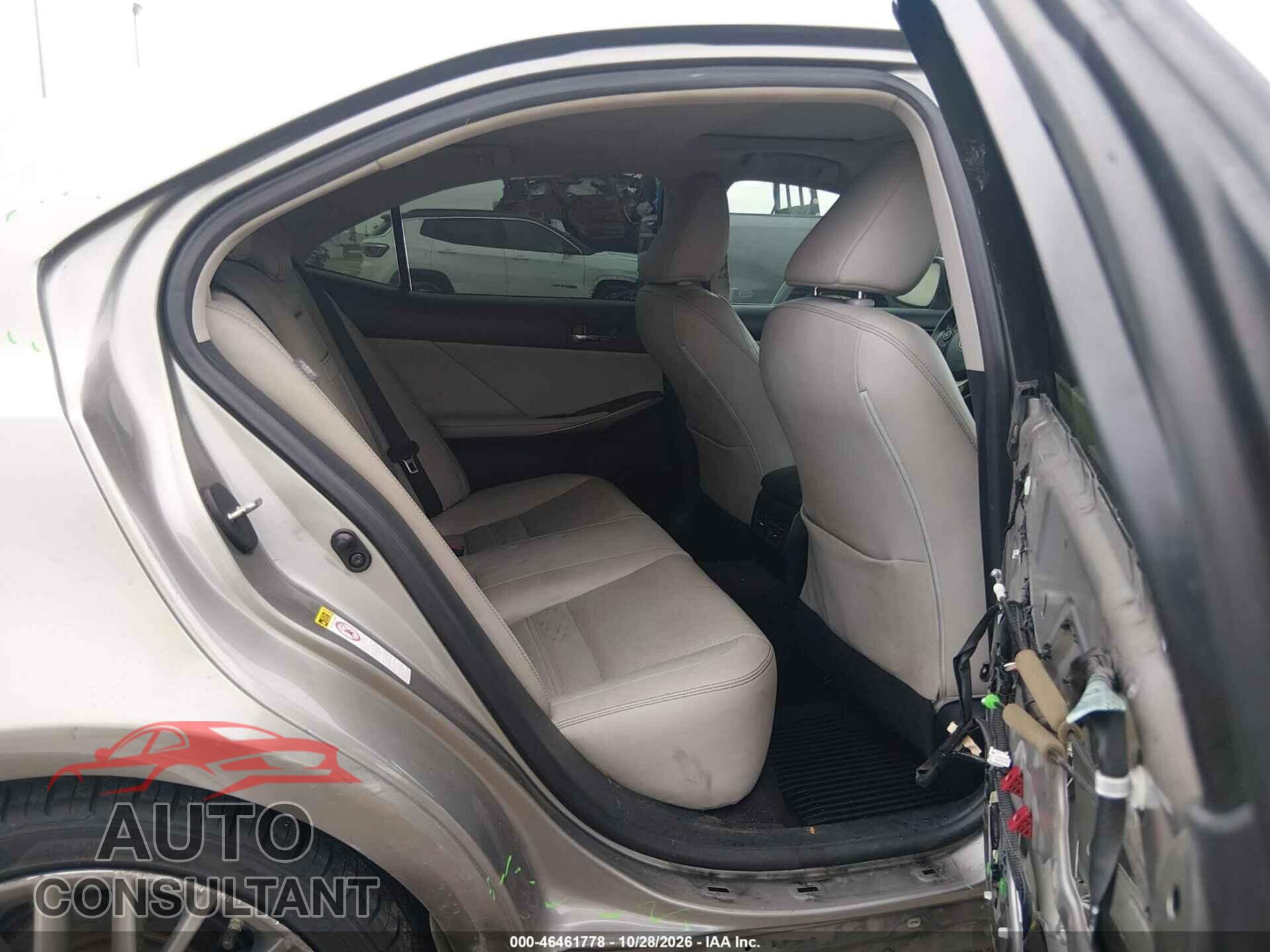 LEXUS IS 250 2015 - JTHCF1D21F5020555