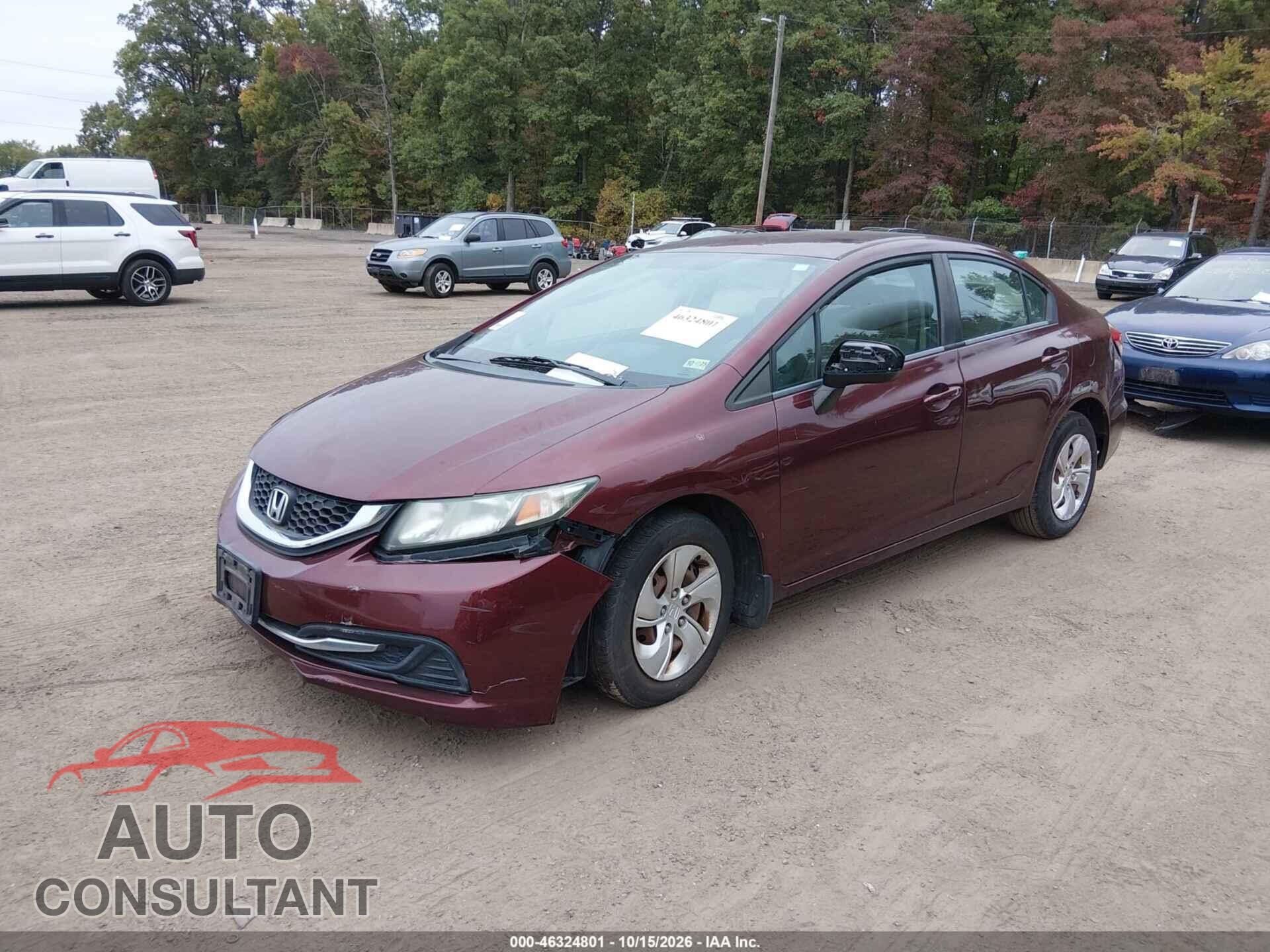 HONDA CIVIC 2015 - 19XFB2F59FE043206