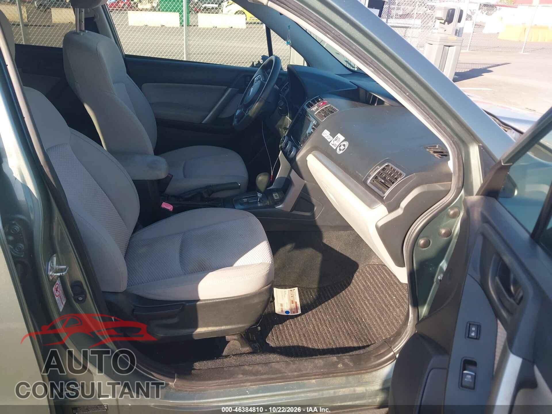 SUBARU FORESTER 2017 - JF2SJAEC1HH528109