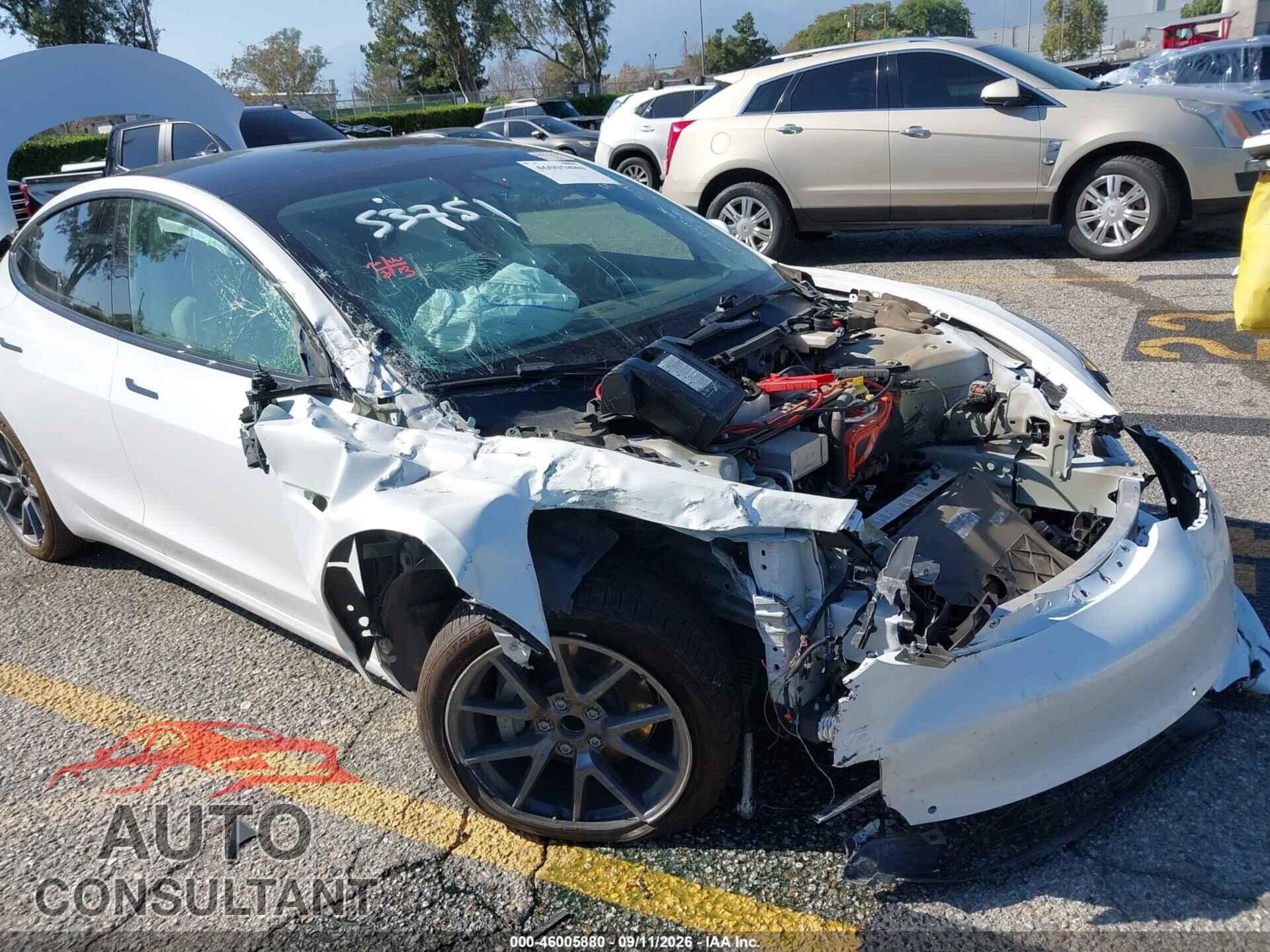 TESLA MODEL 3 2022 - 5YJ3E1EA3NF159495