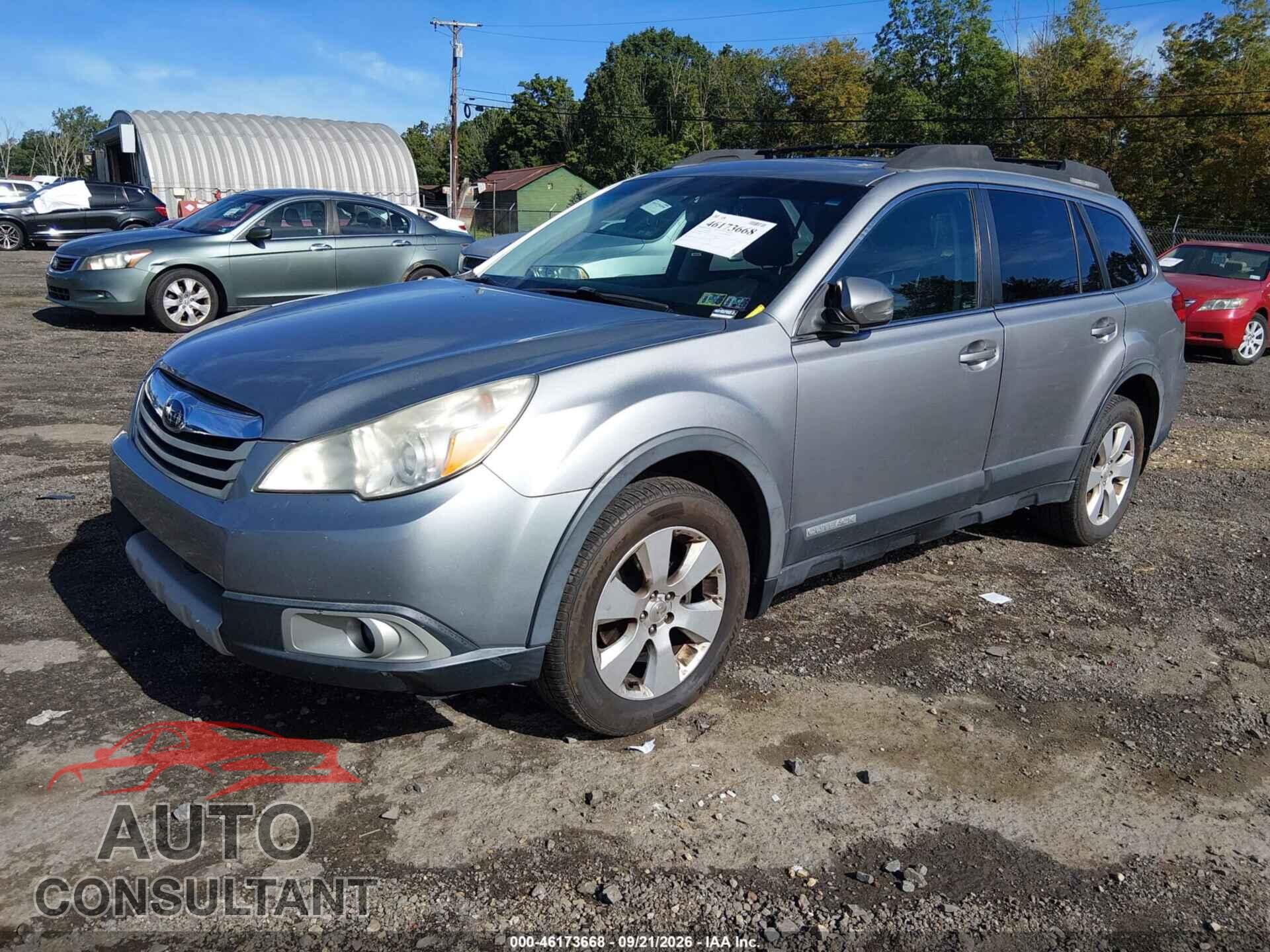 SUBARU OUTBACK 2011 - 4S4BRBKC2B3349210