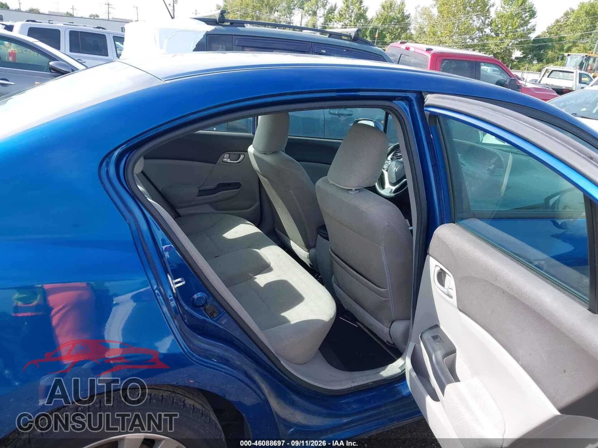 HONDA CIVIC 2012 - 19XFB2F84CE005453