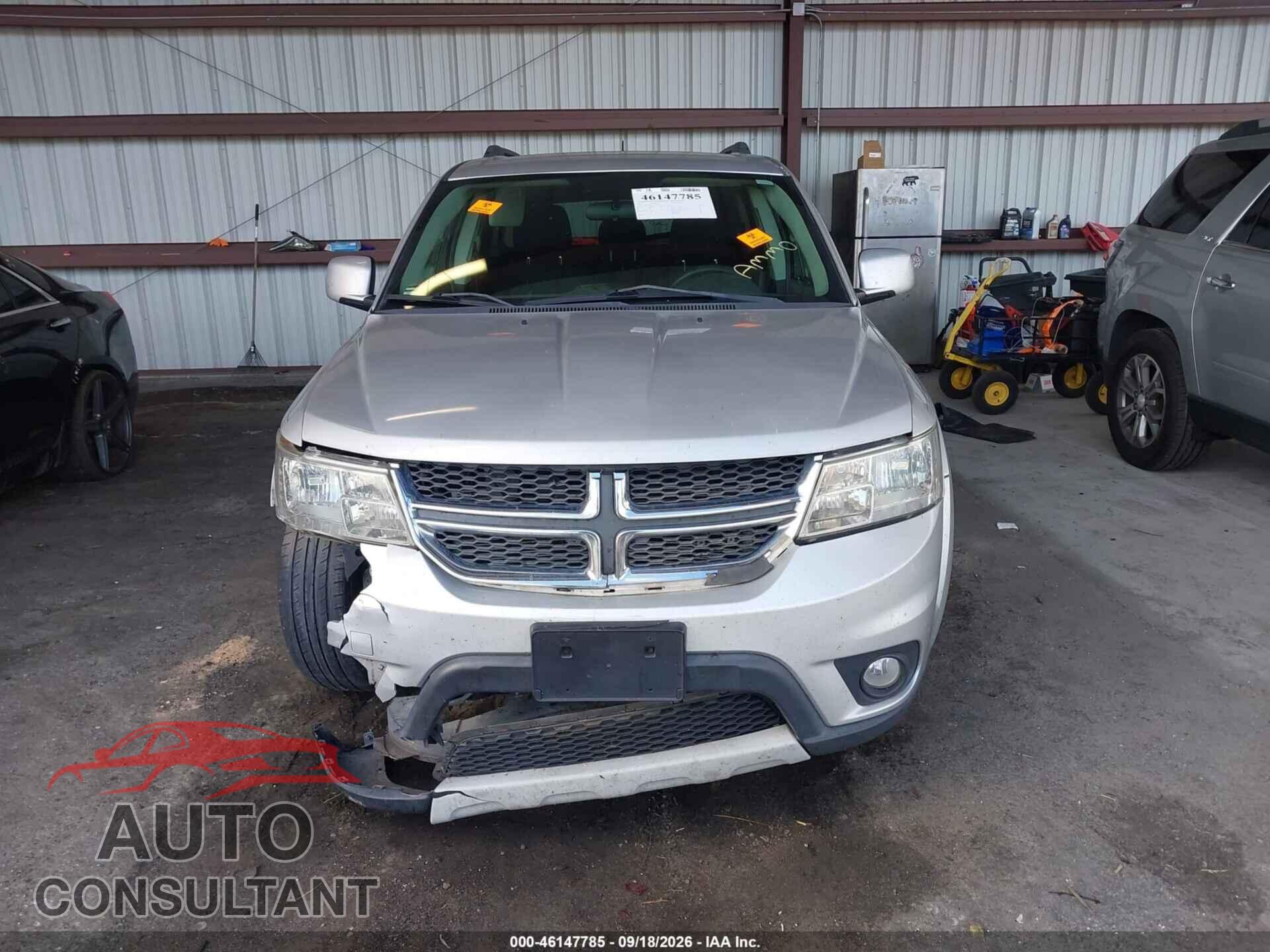 DODGE JOURNEY 2012 - 3C4PDCBG5CT144570