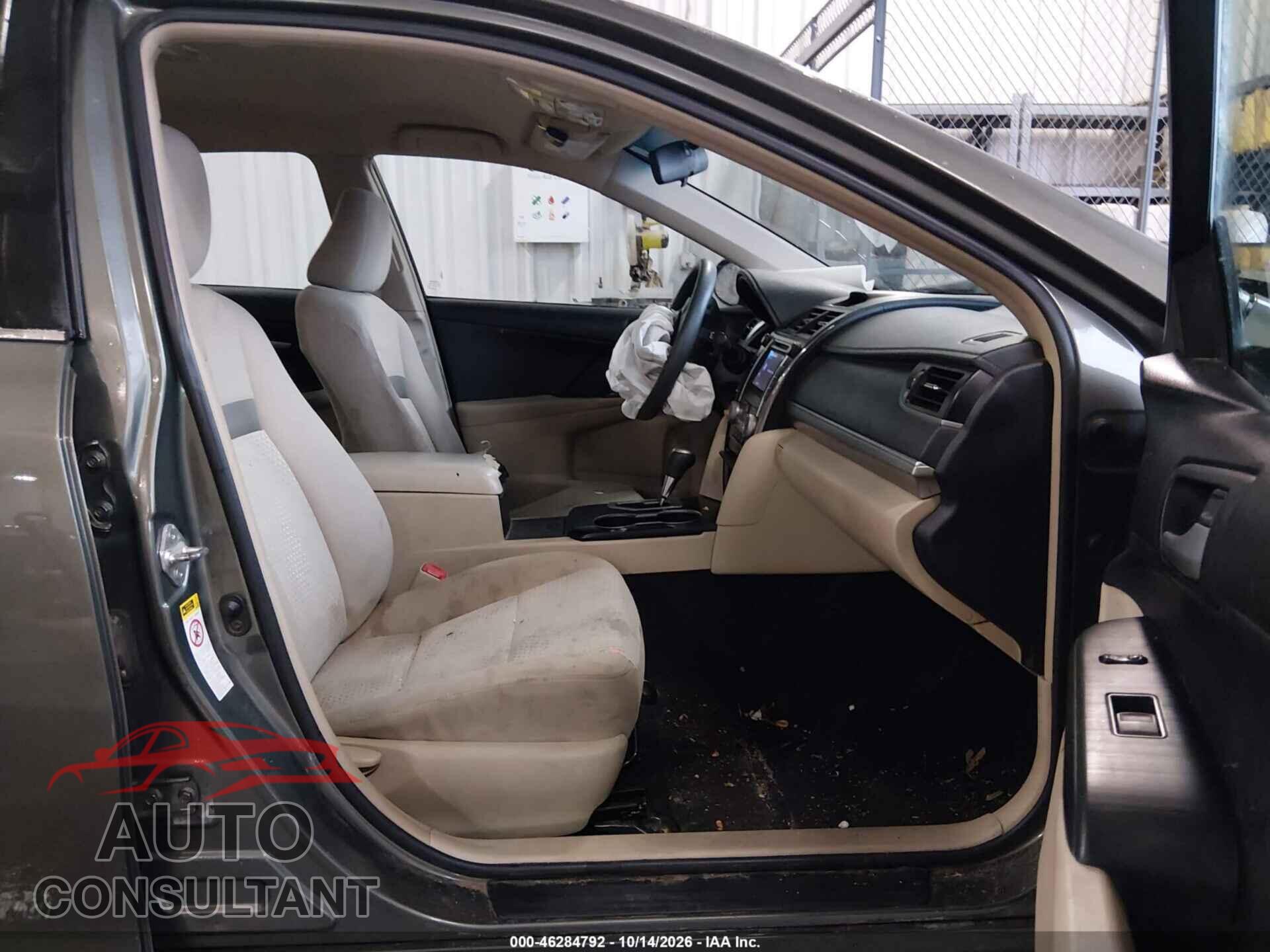 TOYOTA CAMRY 2013 - 4T4BF1FK2DR329613