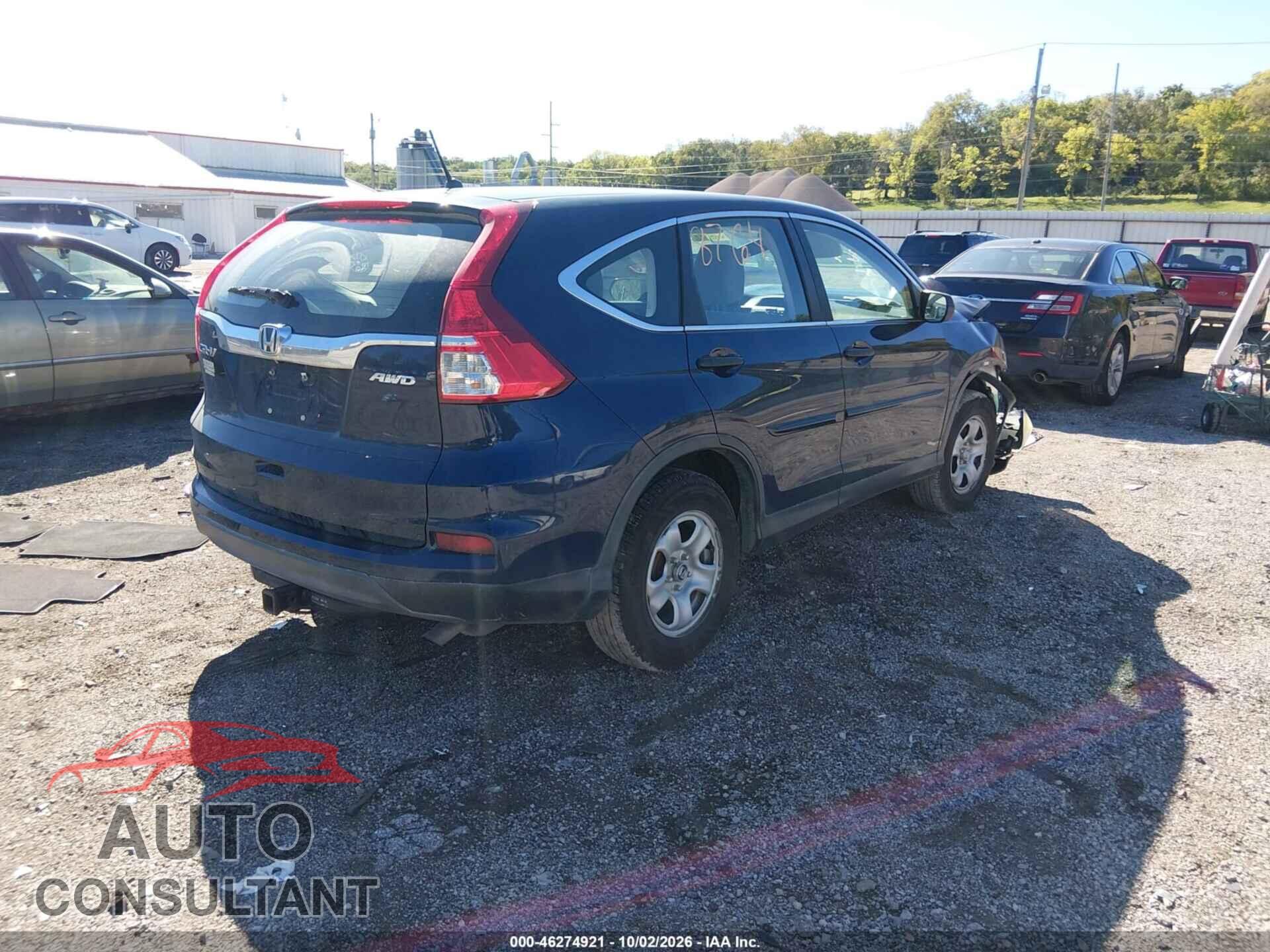 HONDA CR-V 2015 - 5J6RM4H36FL007795