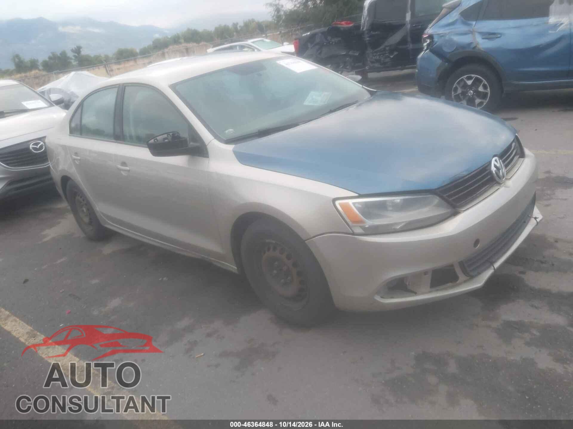 VOLKSWAGEN JETTA 2014 - 3VW1K7AJ5EM320916