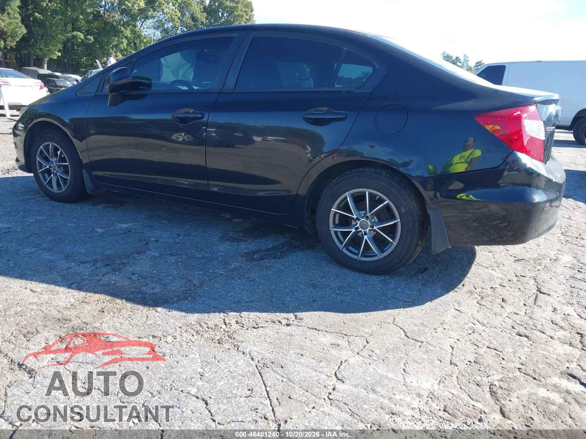 HONDA CIVIC 2012 - 19XFB2F51CE104723
