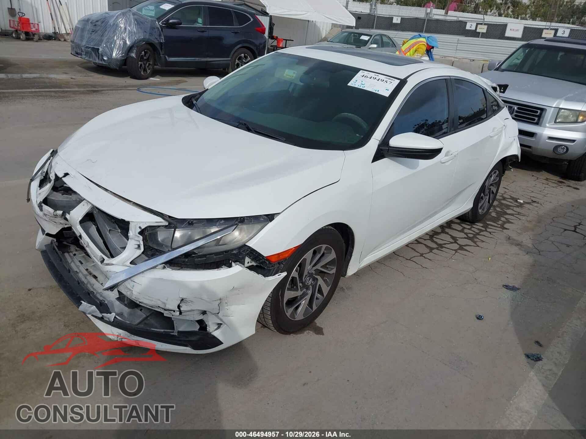 HONDA CIVIC 2017 - 2HGFC2F78HH537175
