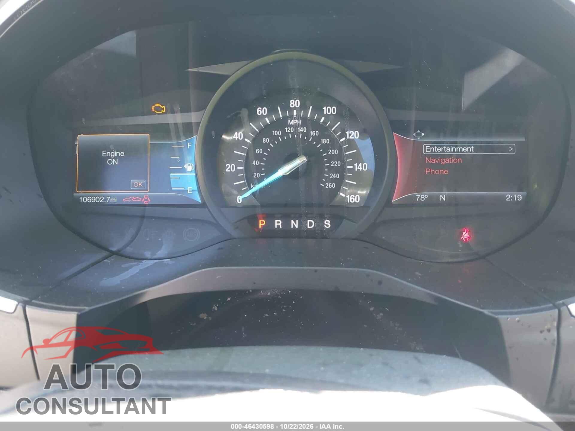 FORD EDGE 2015 - 2FMTK4AP1FBB10925