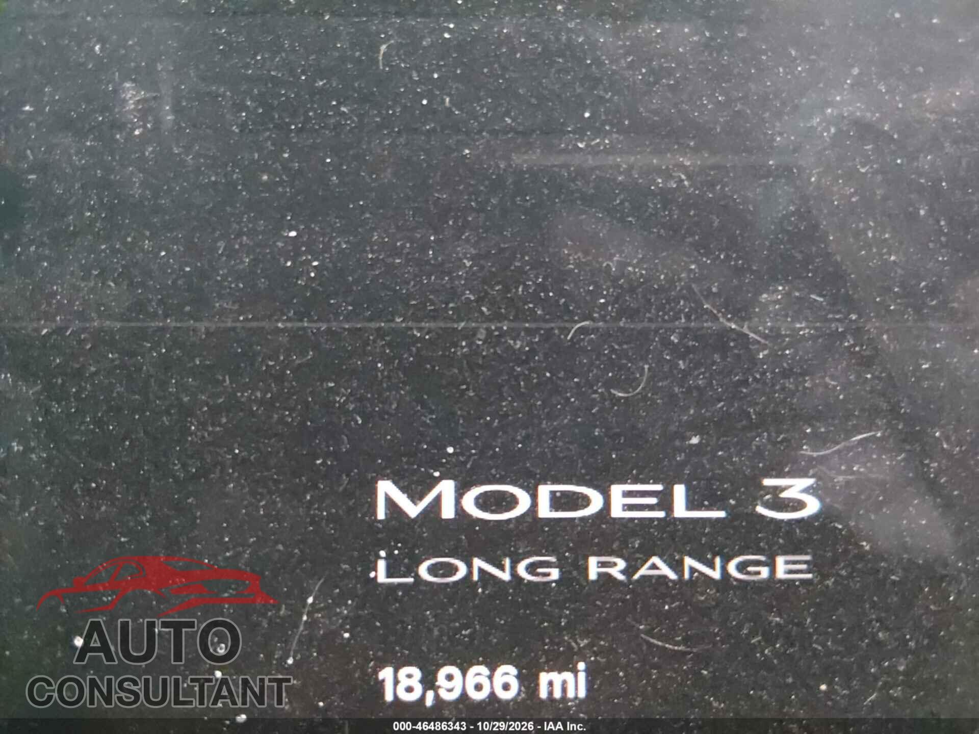 TESLA MODEL 3 2025 - 5YJ3E1EA4SF942238