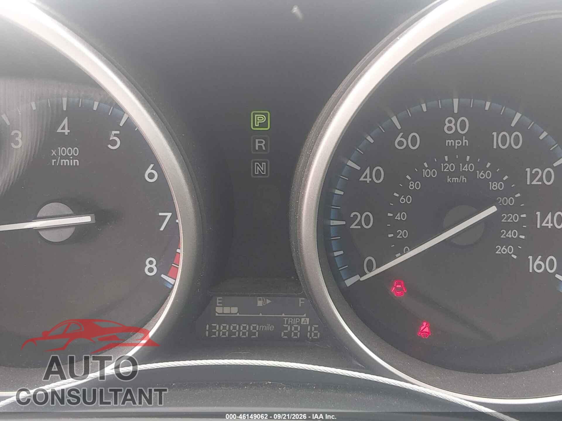 MAZDA MAZDA3 2012 - JM1BL1V76C1697443