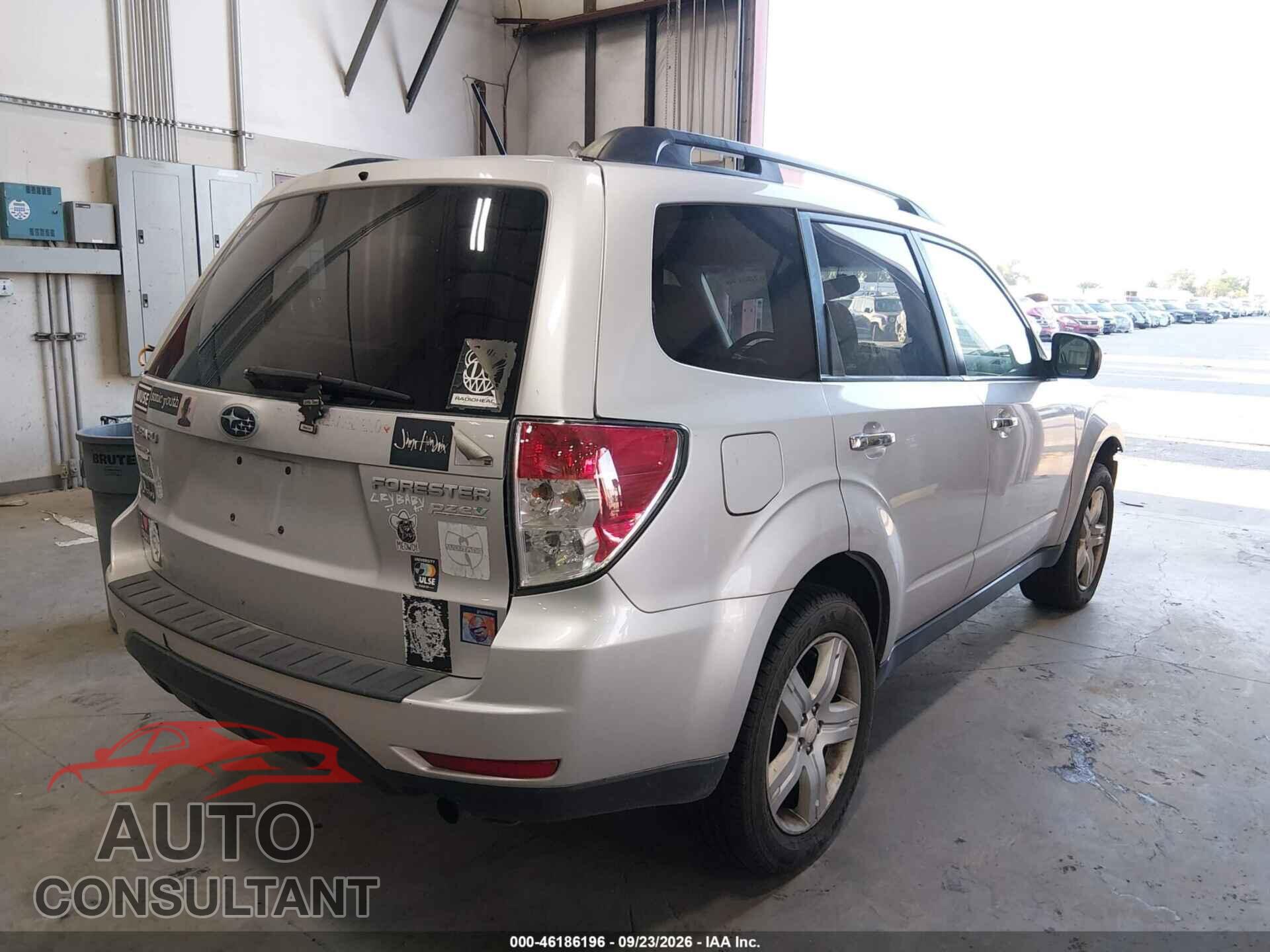 SUBARU FORESTER 2010 - JF2SH6CC8AH786192